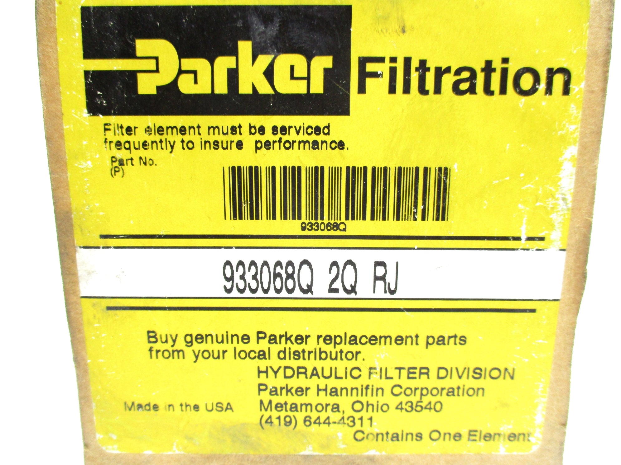 PARKER 933068Q2QRJ NSMP