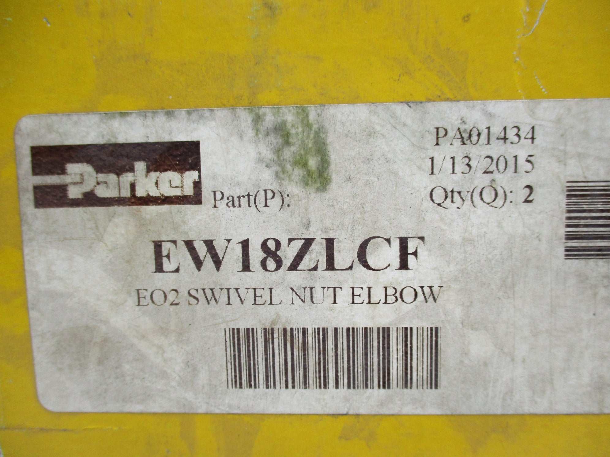 PARKER EW18ZLCF (PKG OF 2) NSMP
