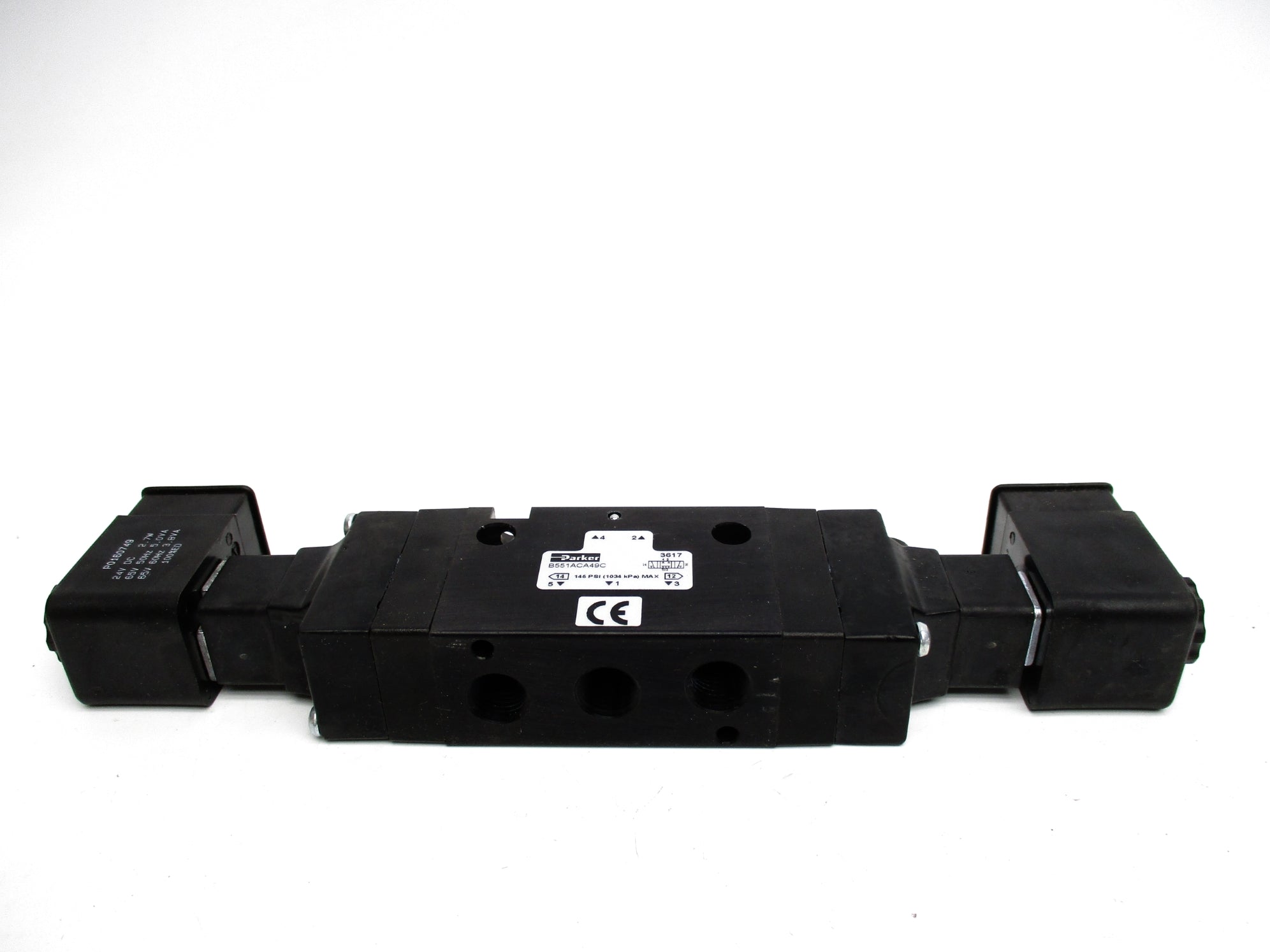 PARKER B551ACA49C 24VDC 145PSI NSNP