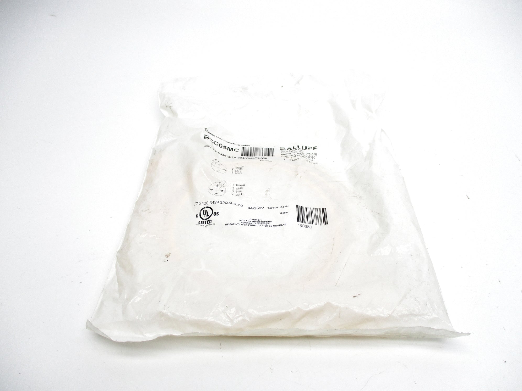 BALLUFF BCCM415-M414-3A-304-VX44T2-020 NSMP