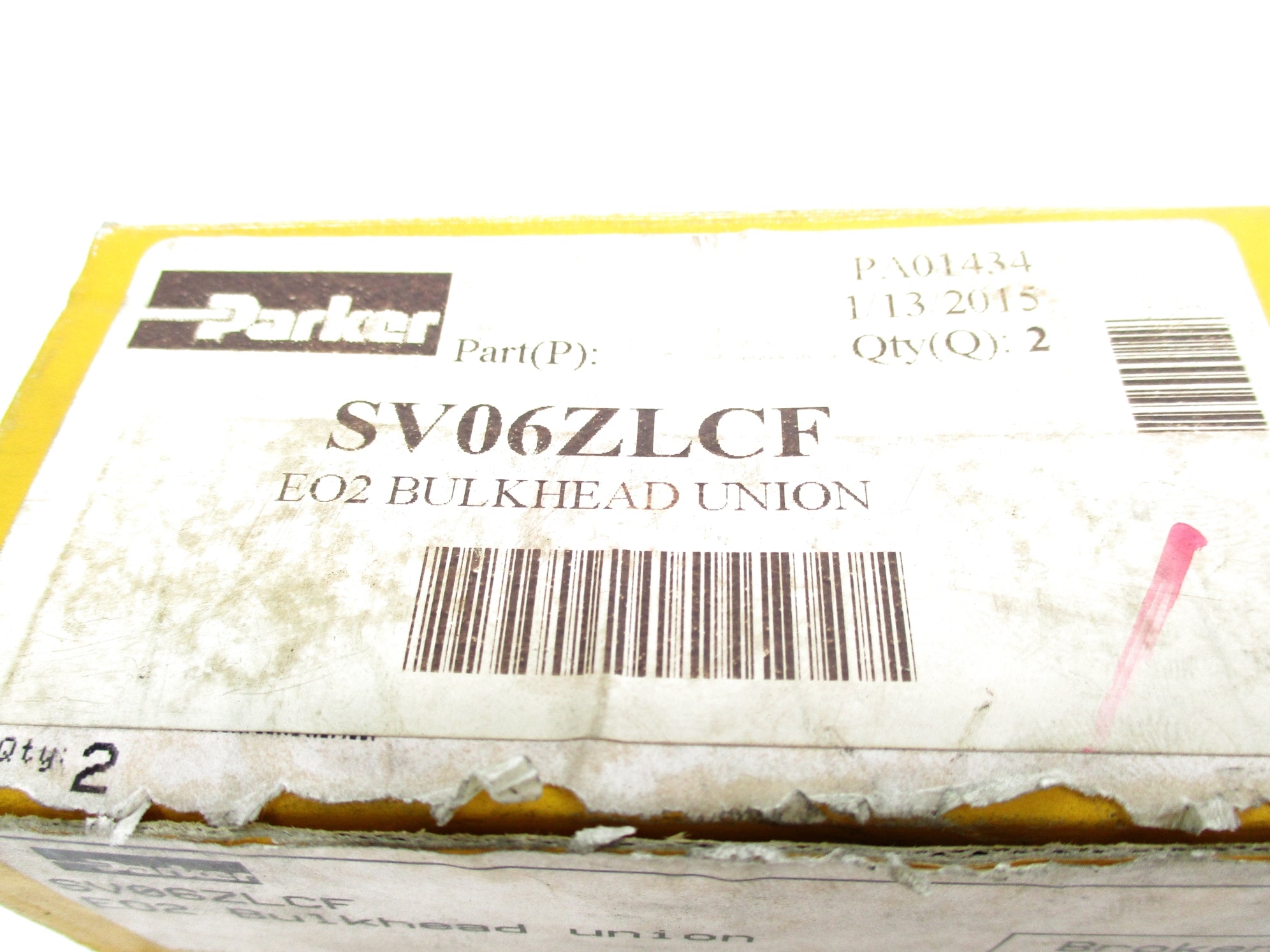 PARKER SV06ZLCF (PKG OF 2) NSMP