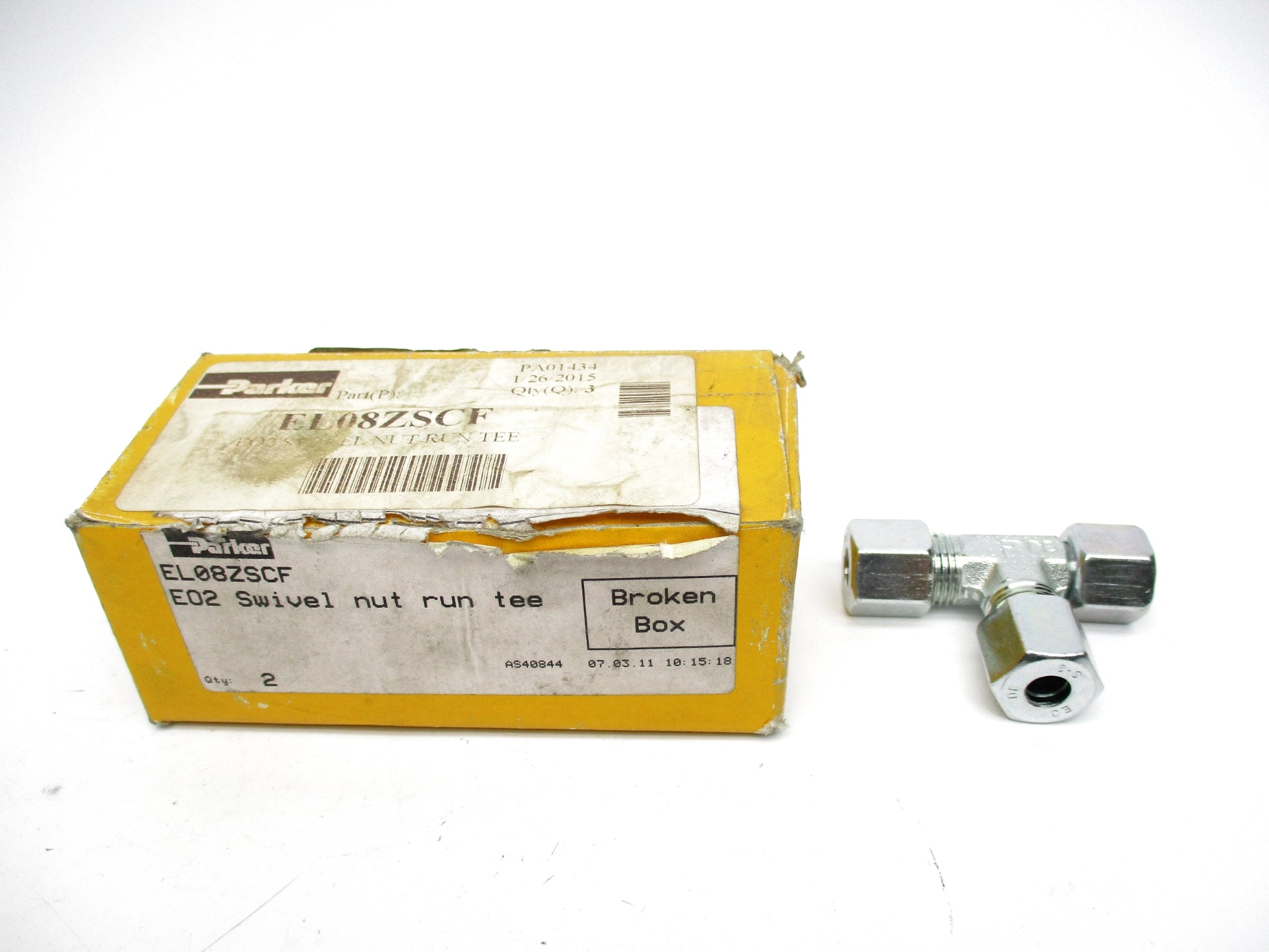 PARKER EL08ZSCF (PKG OF 3) NSMP