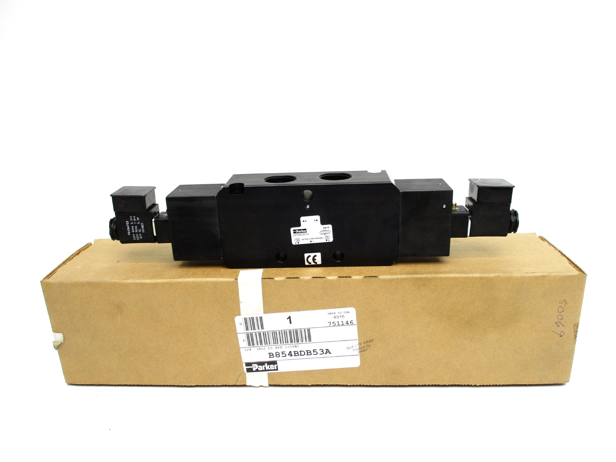 PARKER B854BDB53A 120VAC 145PSI NSMP