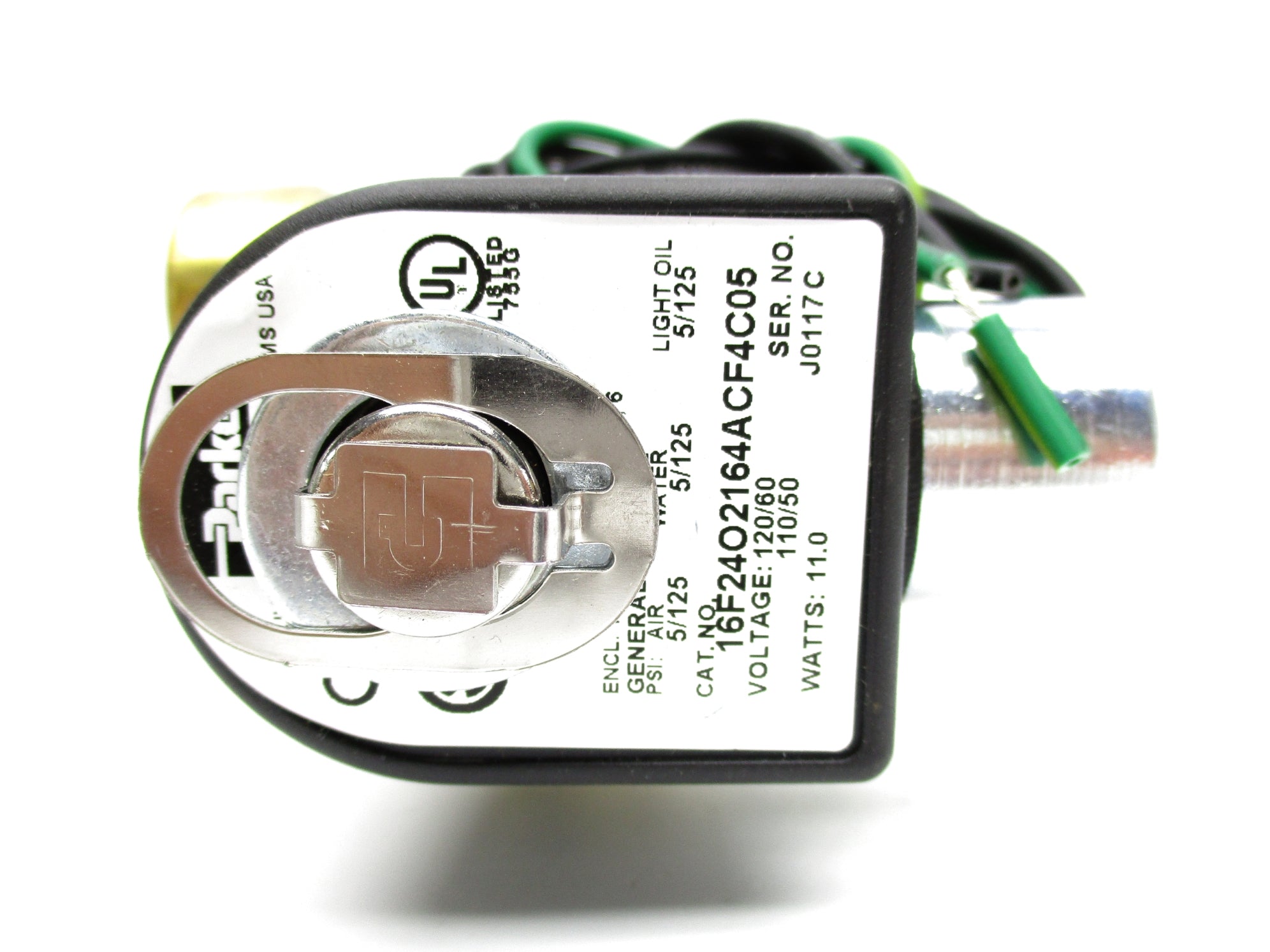 PARKER 16F24O2164ACF4C05 5/125PSI 110/120V NSMP