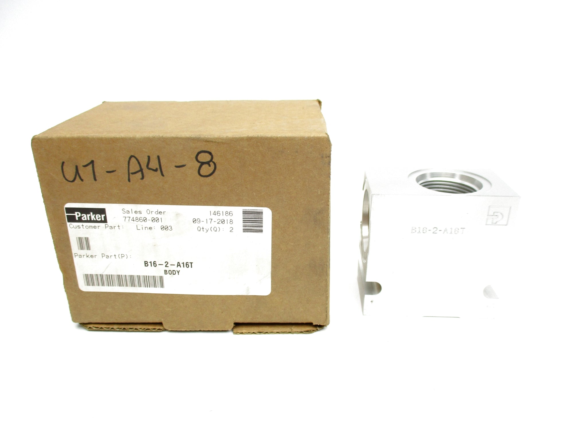 PARKER B16-2-A16T NSMP