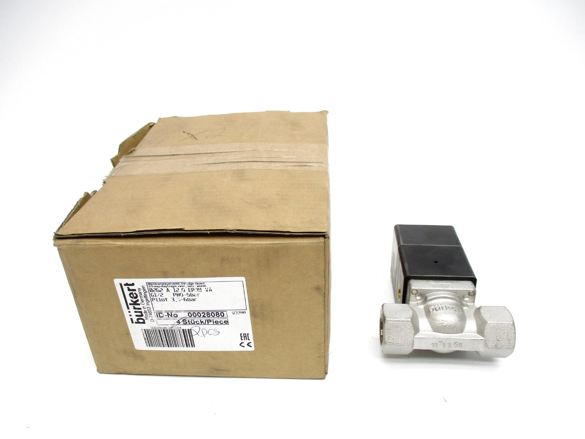 BURKERT 00028080 0262A12,0EPDMVA NSMP
