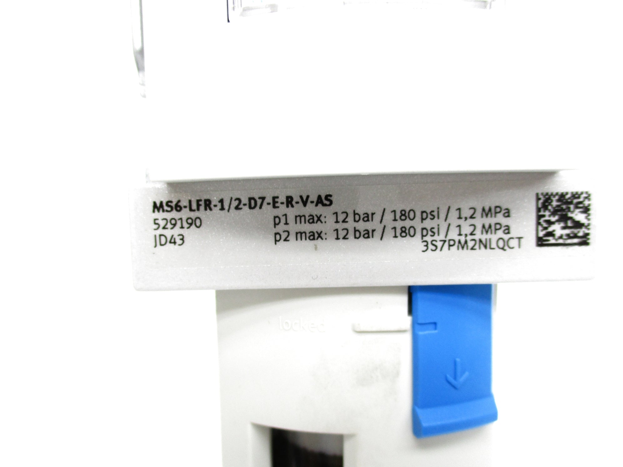 FESTO MS6-LFR-1/2-D7-E-R-V-AS 180PSI NSMP
