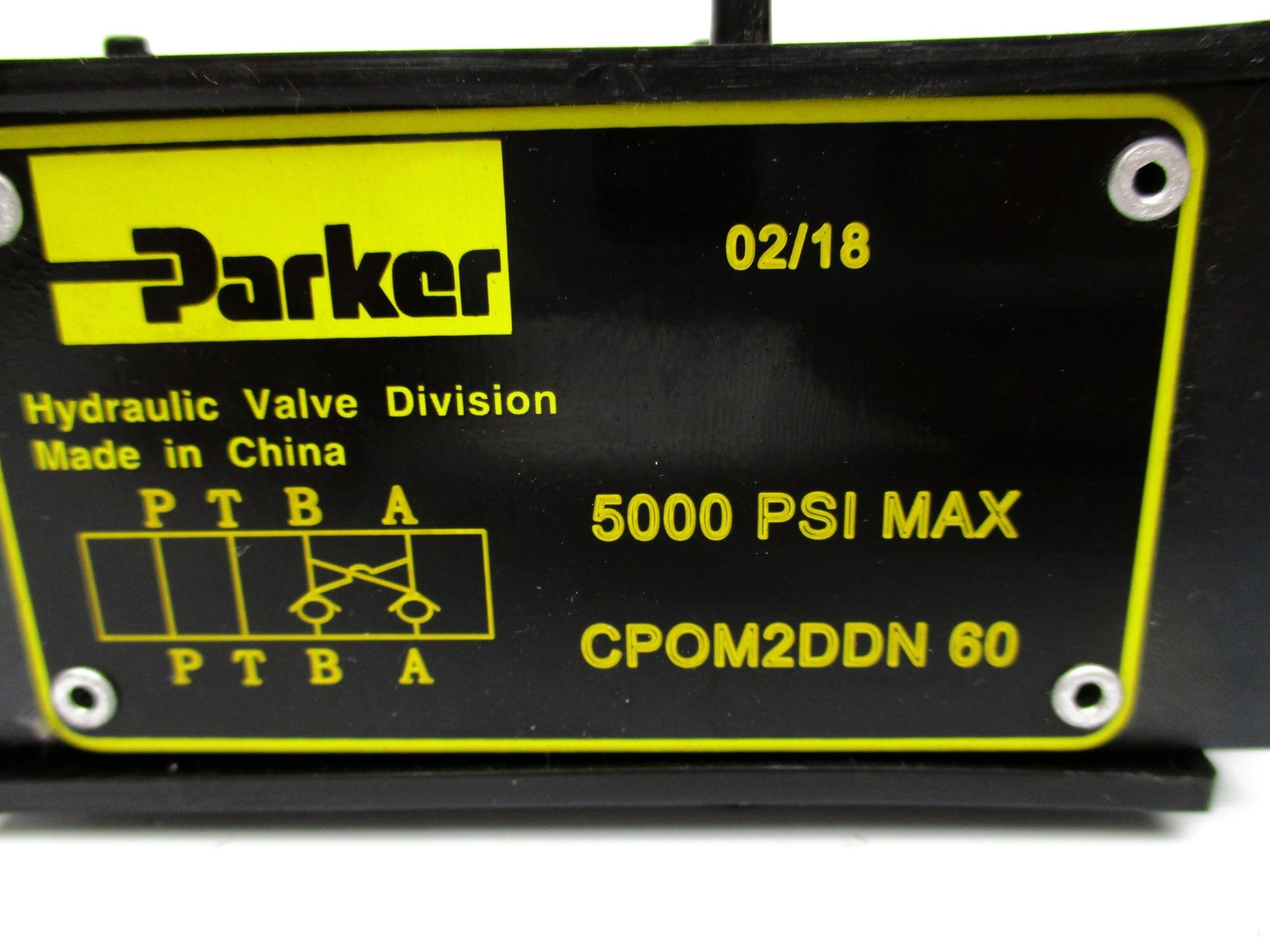 PARKER CPOM2DDN60 5000PSI NSMP