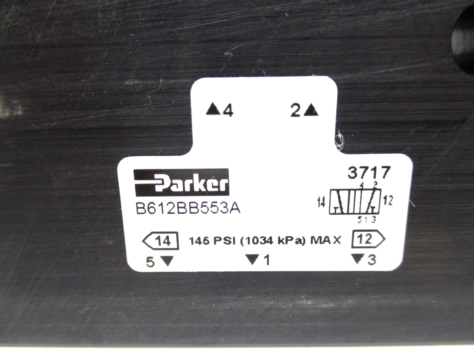 PARKER B612BB553A 145PSI 120/60 NSMP