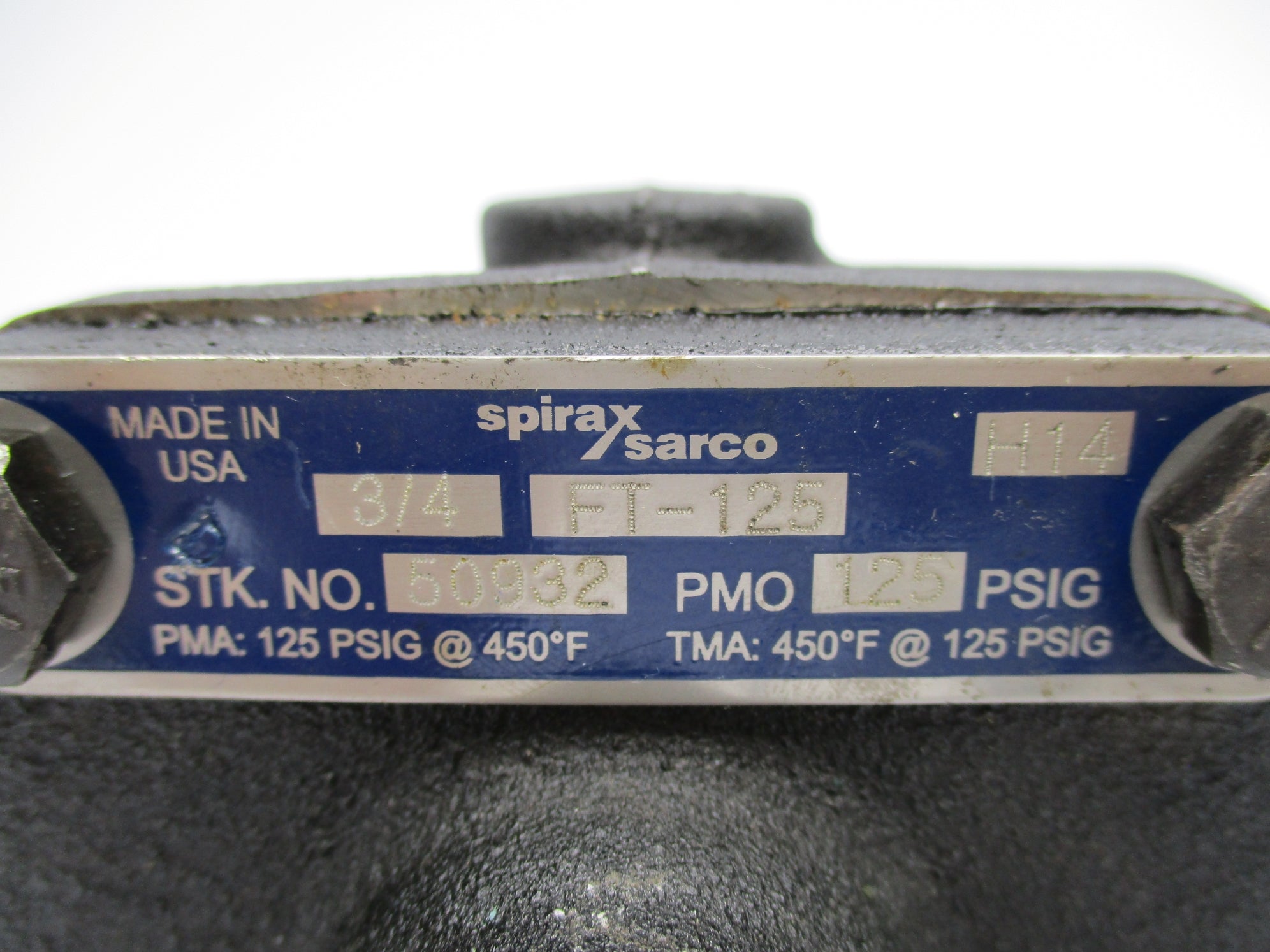 SPIRAX SARCO 50932 FT-125 125PSI 3/4" NSNP