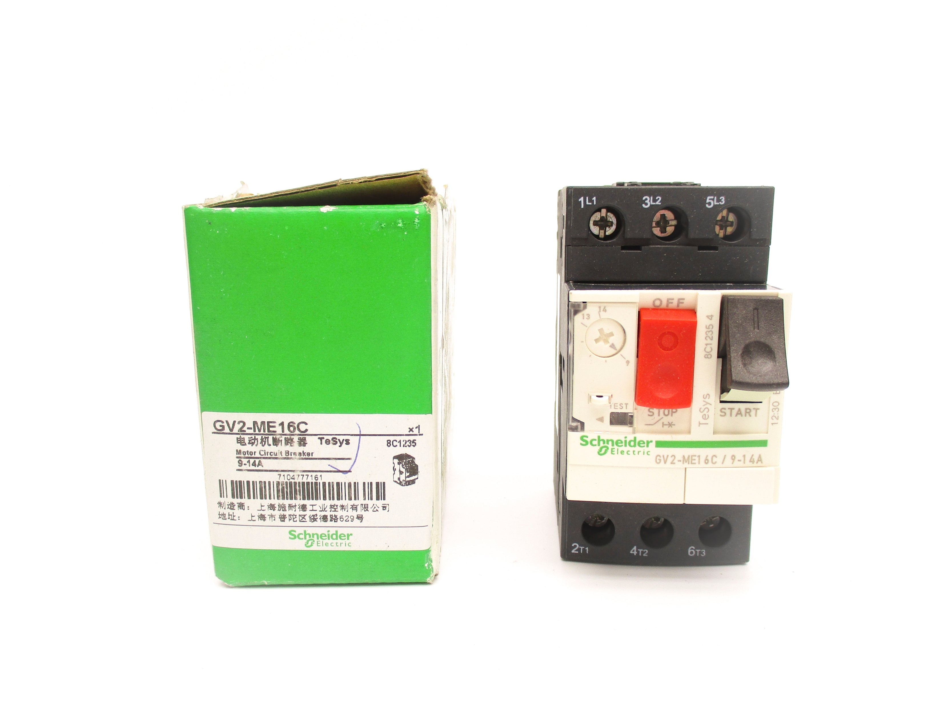 SCHNEIDER ELECTRIC GV2-ME16C 9-14A 690V NSMP
