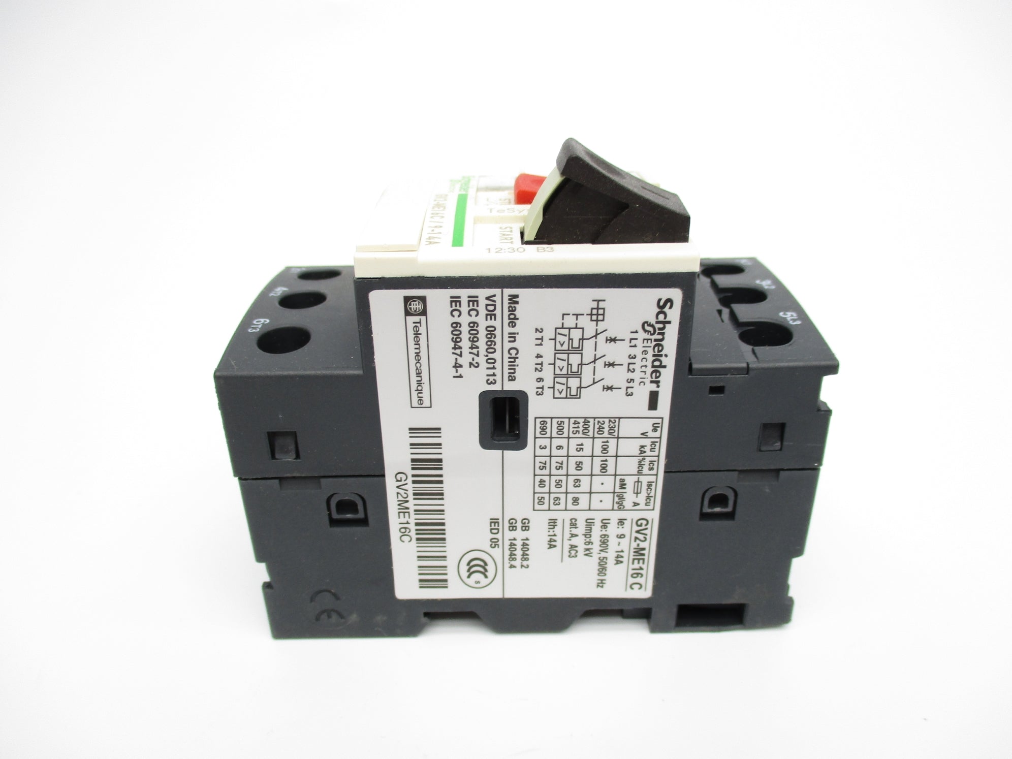 SCHNEIDER ELECTRIC GV2-ME16C 9-14A 690V NSMP