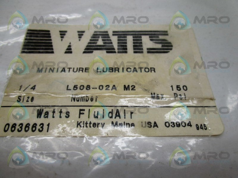 WATTS L508-02A  UNMP