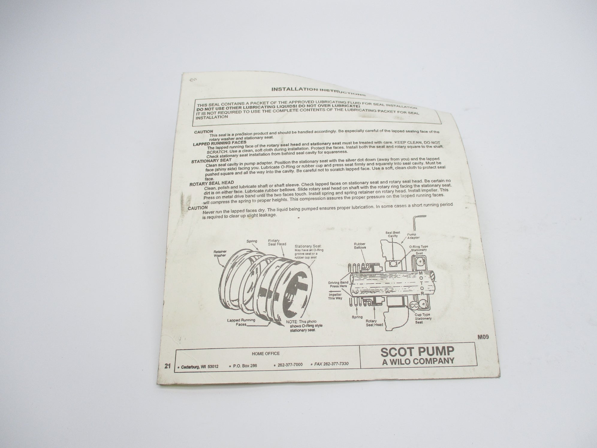 SCOT PUMP 101.000.168 NSMP