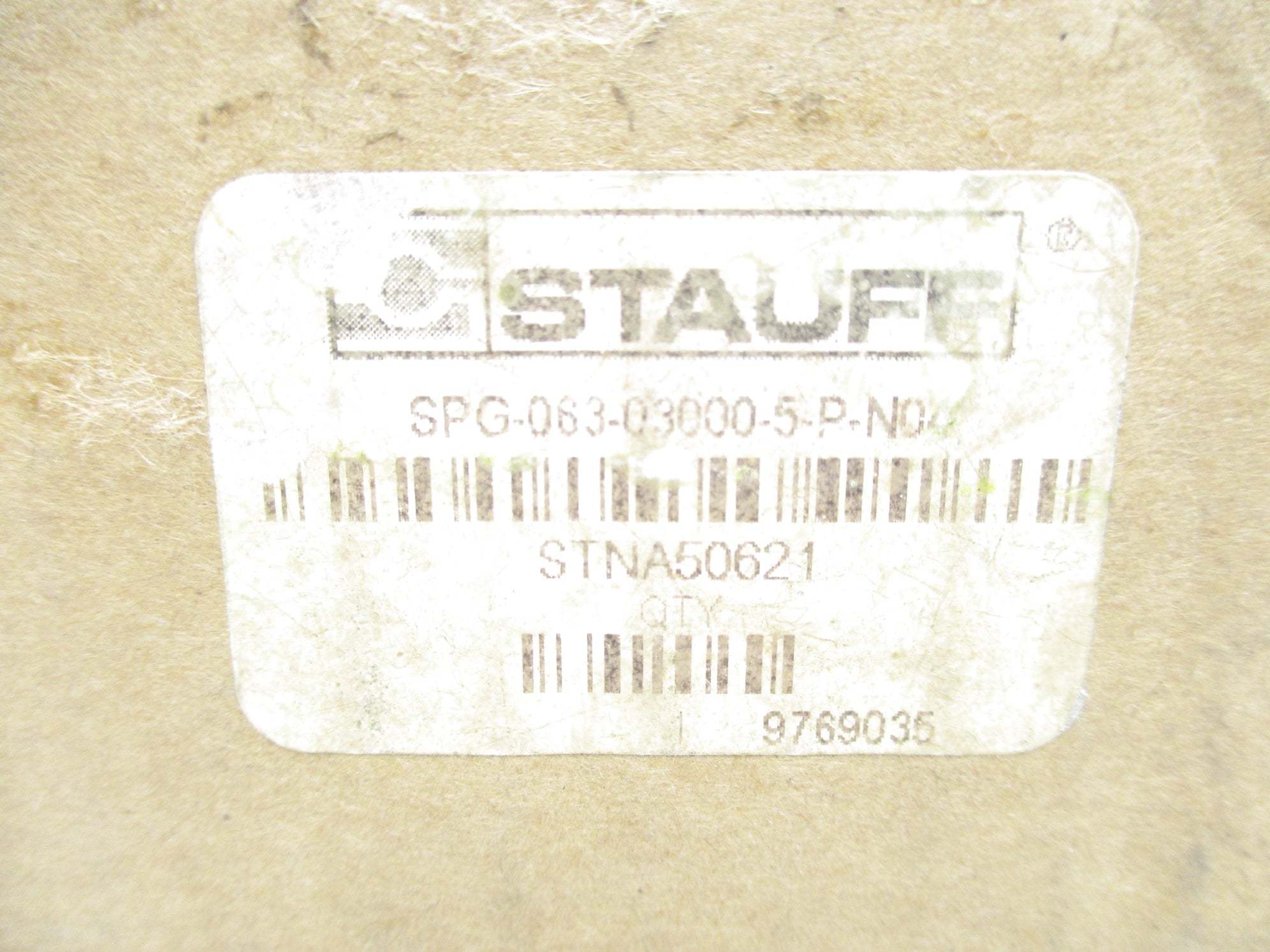 STAUFF SPG-063-03000-5-P-N04 3000PSI NSMP