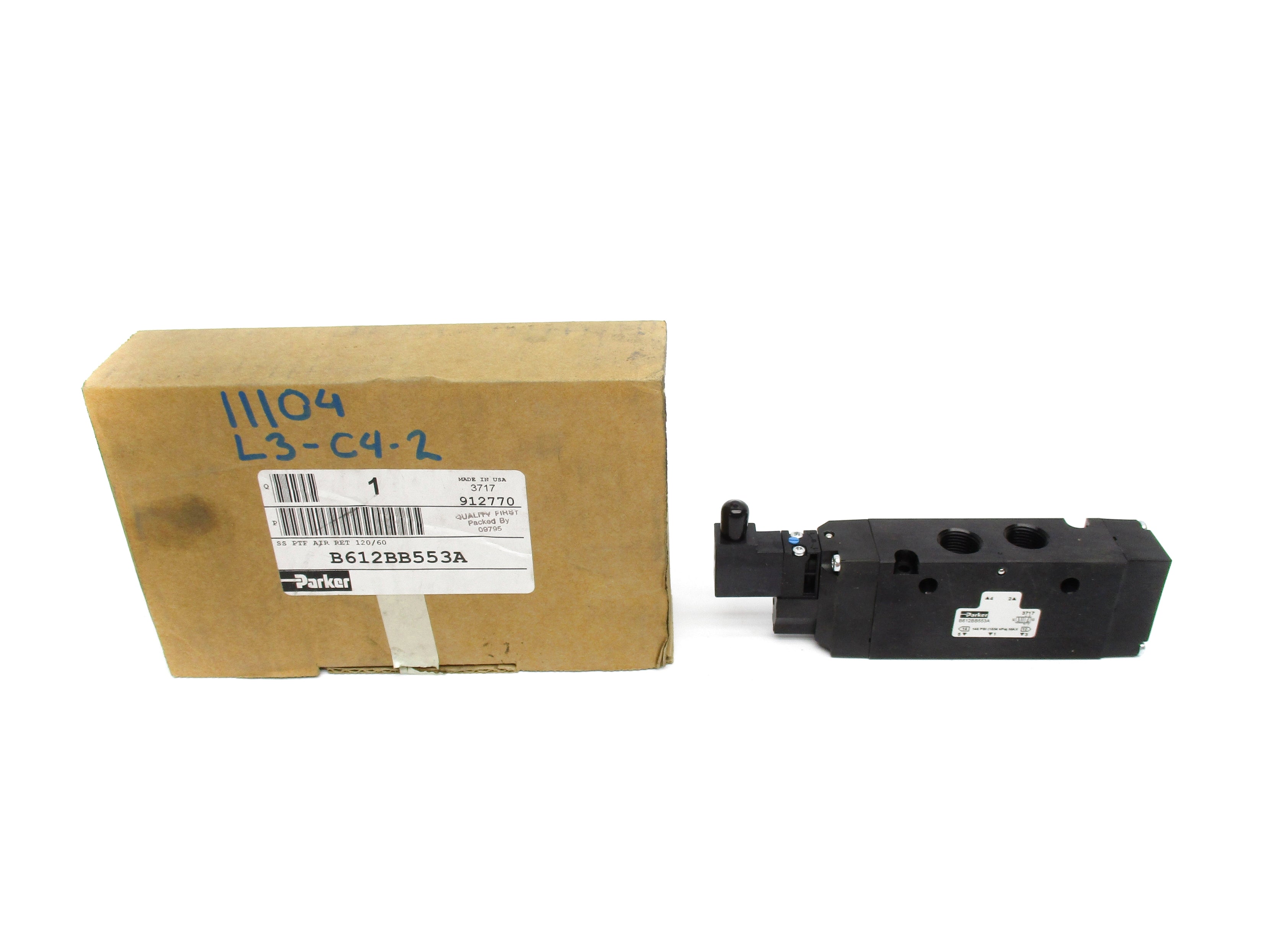 PARKER B612BB553A 145PSI 120/60 NSMP