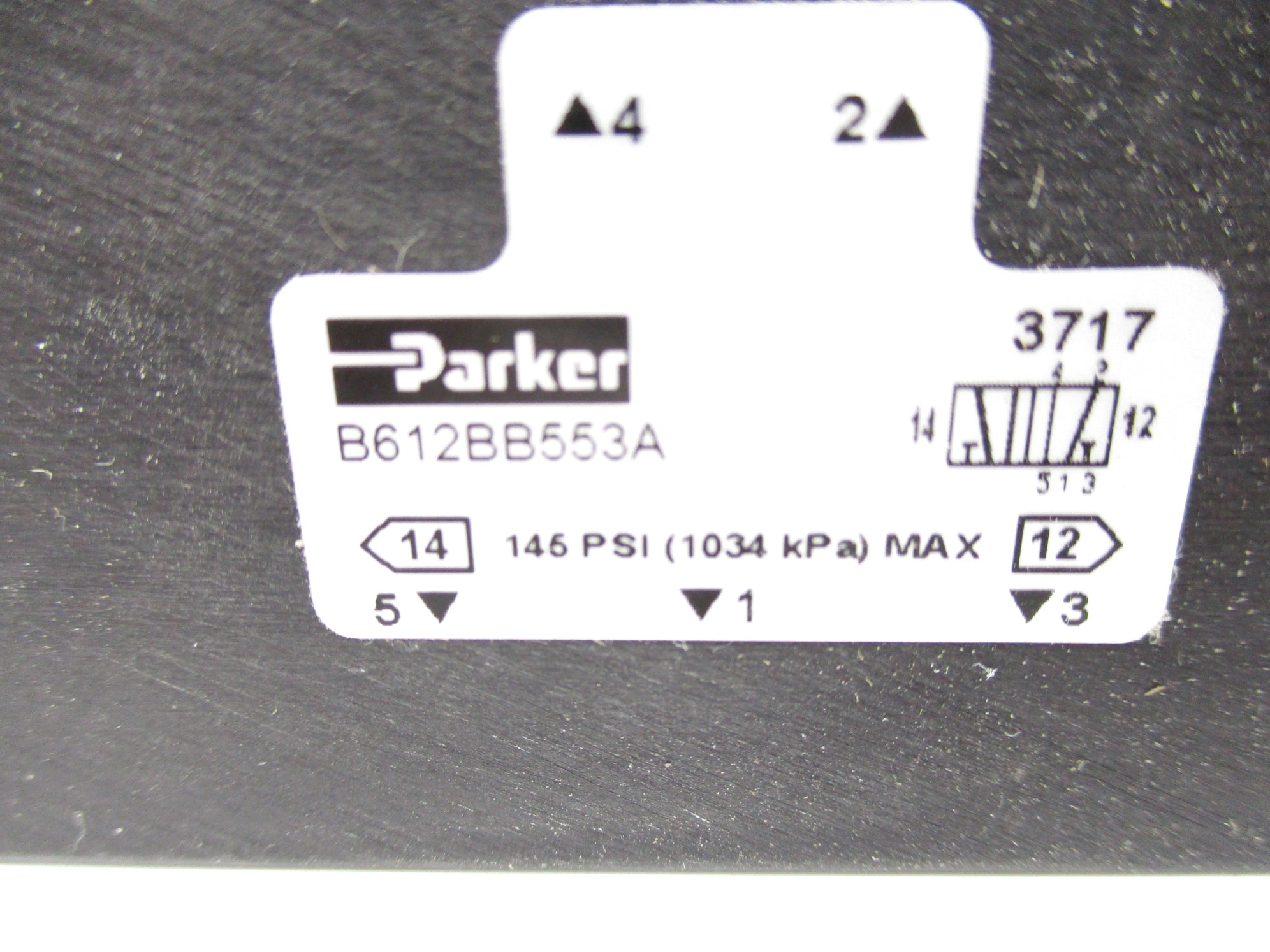 PARKER B612BB553A 145PSI 120/60 NSMP