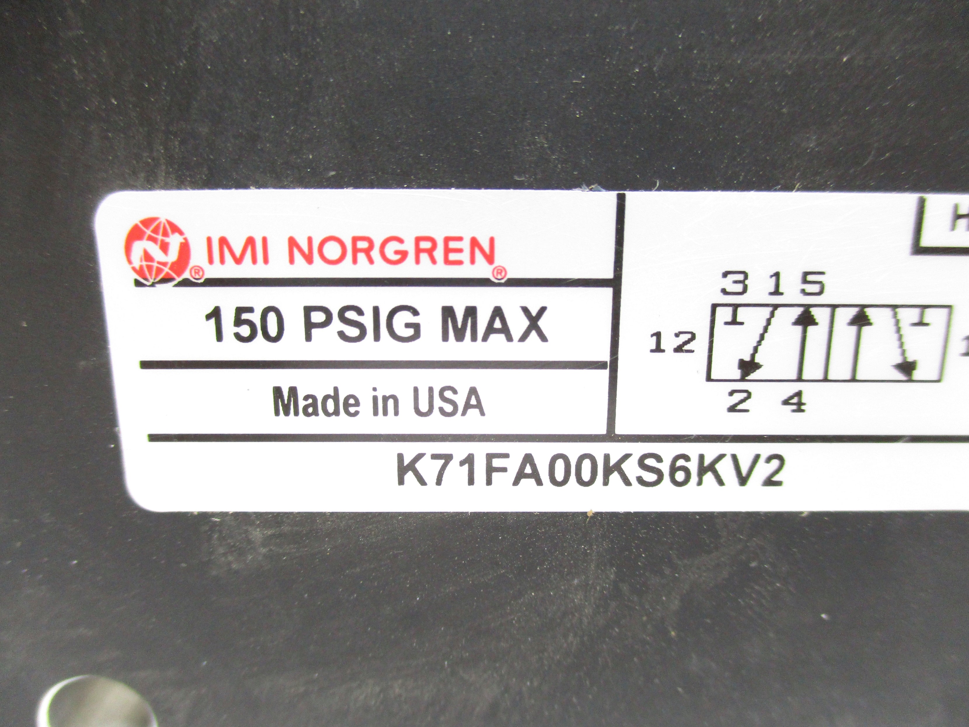 IMI NORGREN K71FA00KS6KV2 110/120V 150PSIG NSNP