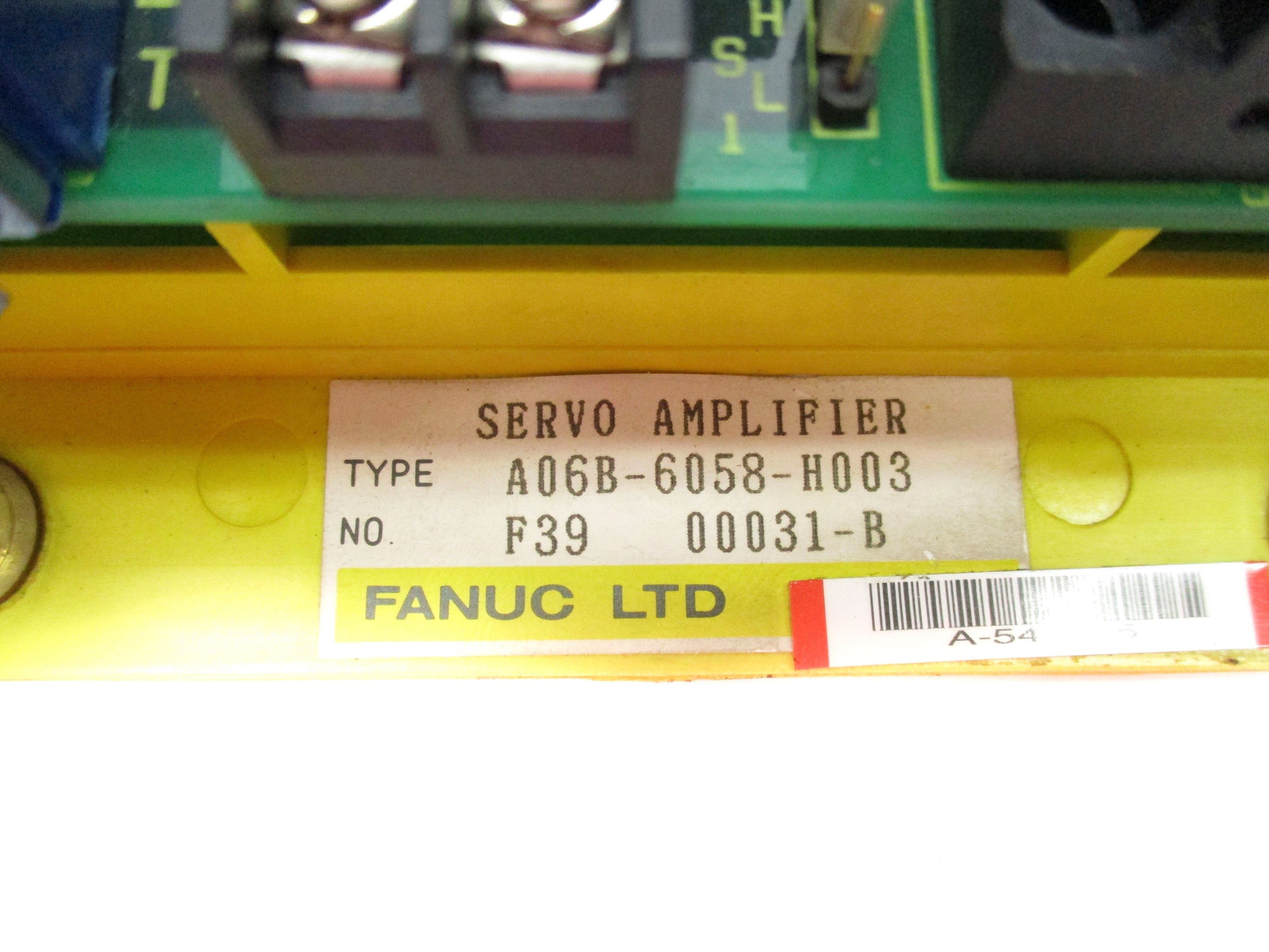 FANUC A06B-6058-H003 REMAN
