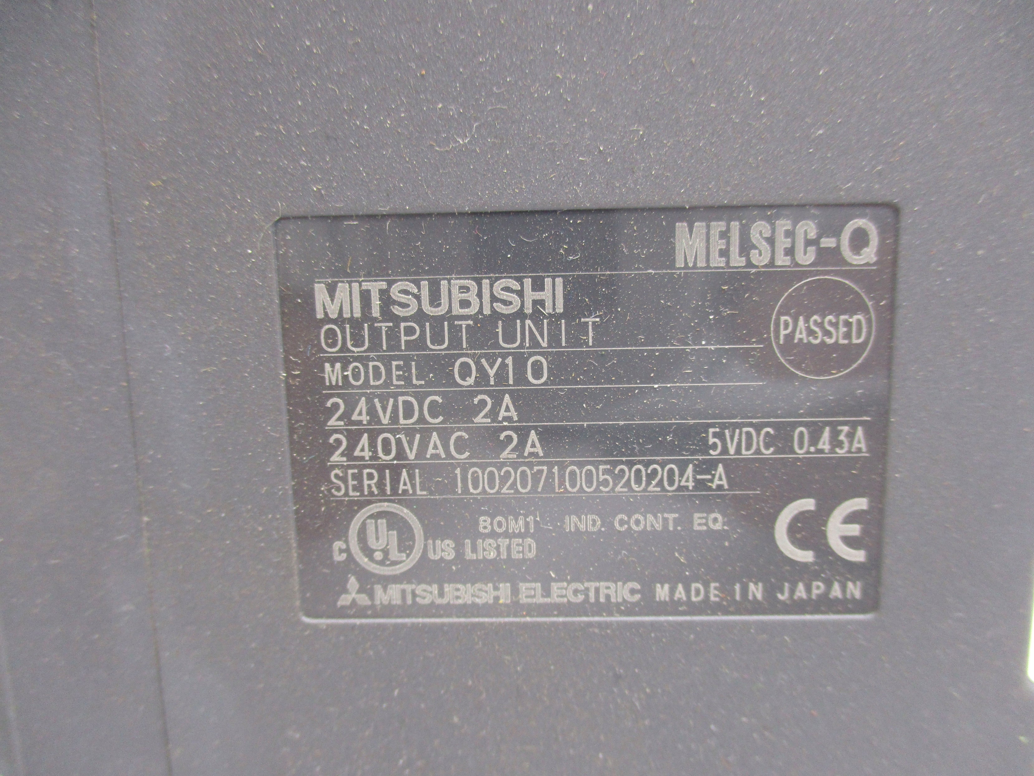 MITSUBISHI QY10 UNMP