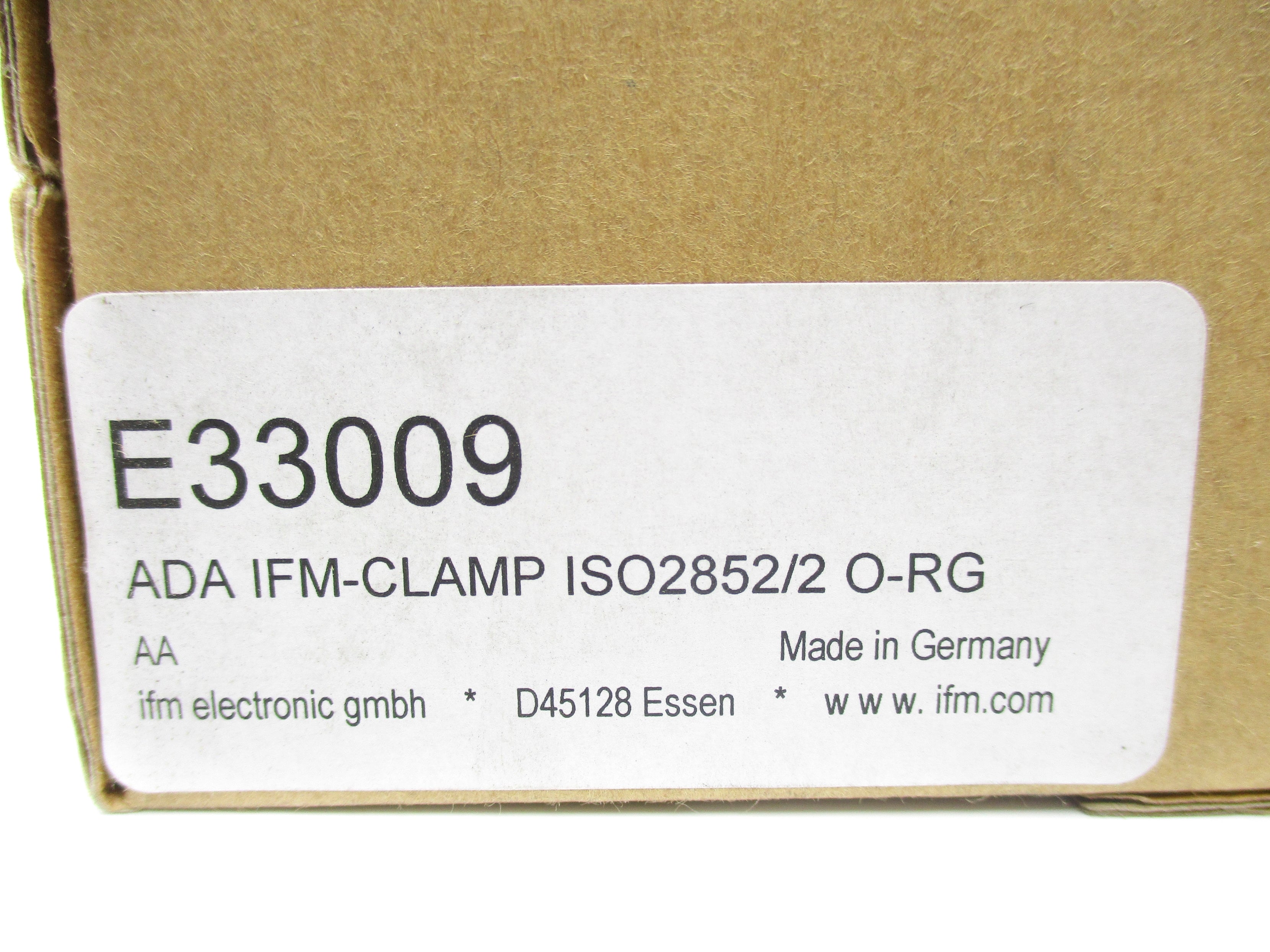 IFM EFECTOR E33009 ADAIFM-CLAMPISO2852/2O-RG NSMP