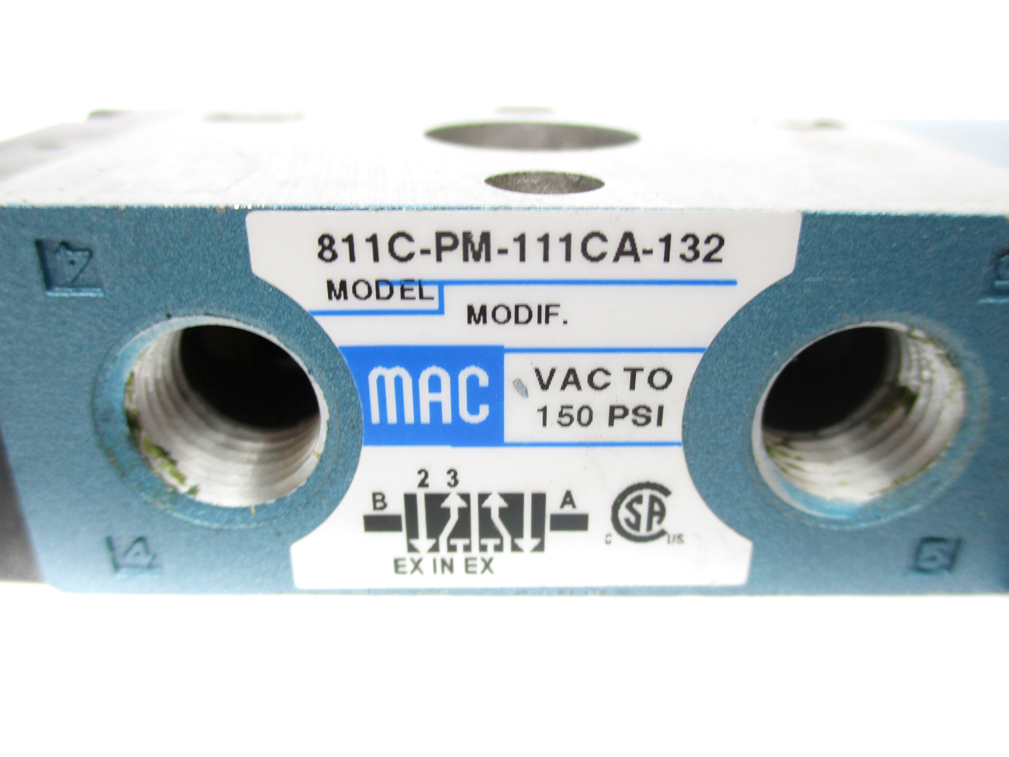 MAC 811C-PM-111CA-132 1250PSI 110/120V NSMP