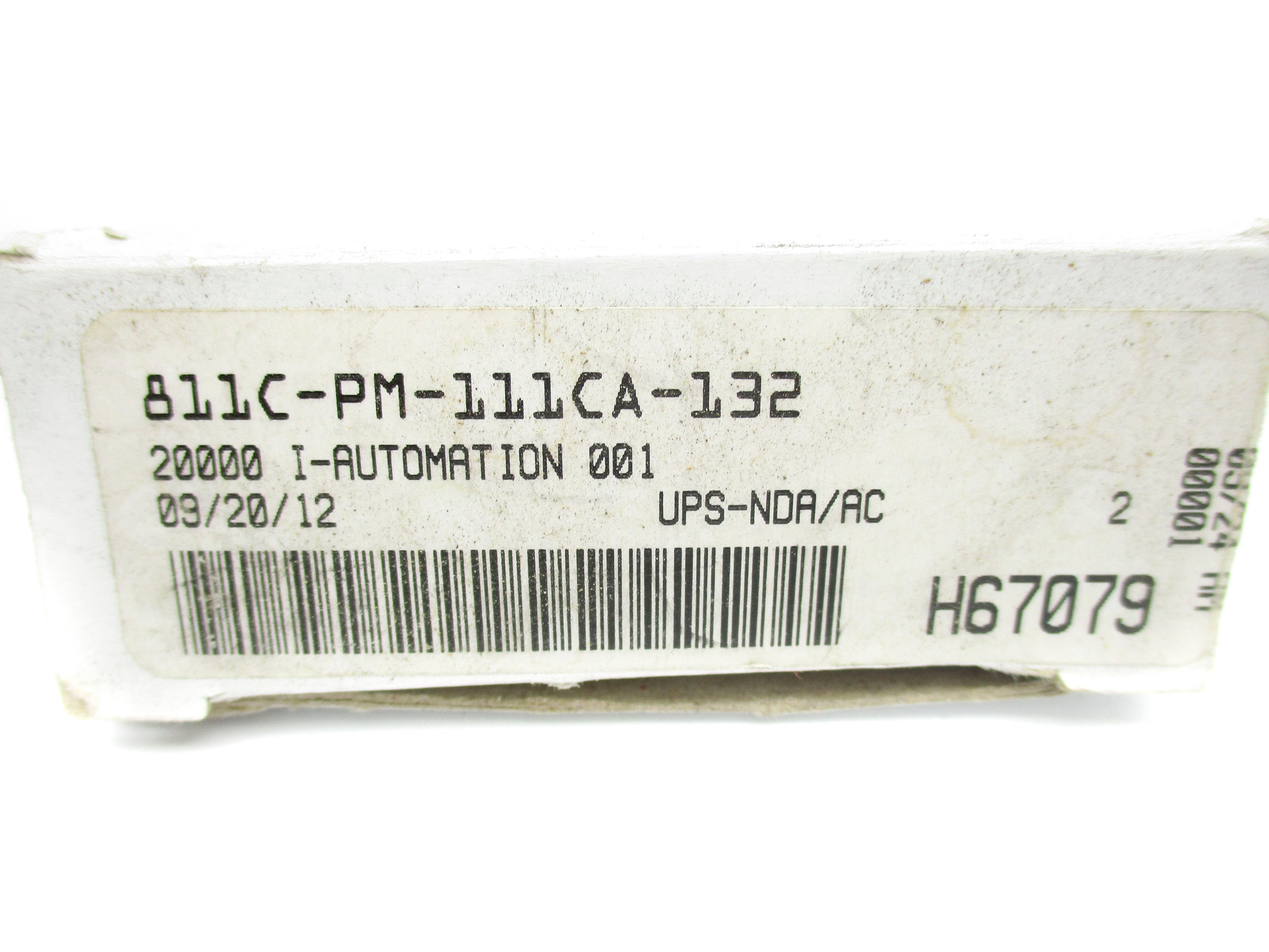 MAC 811C-PM-111CA-132 1250PSI 110/120V NSMP