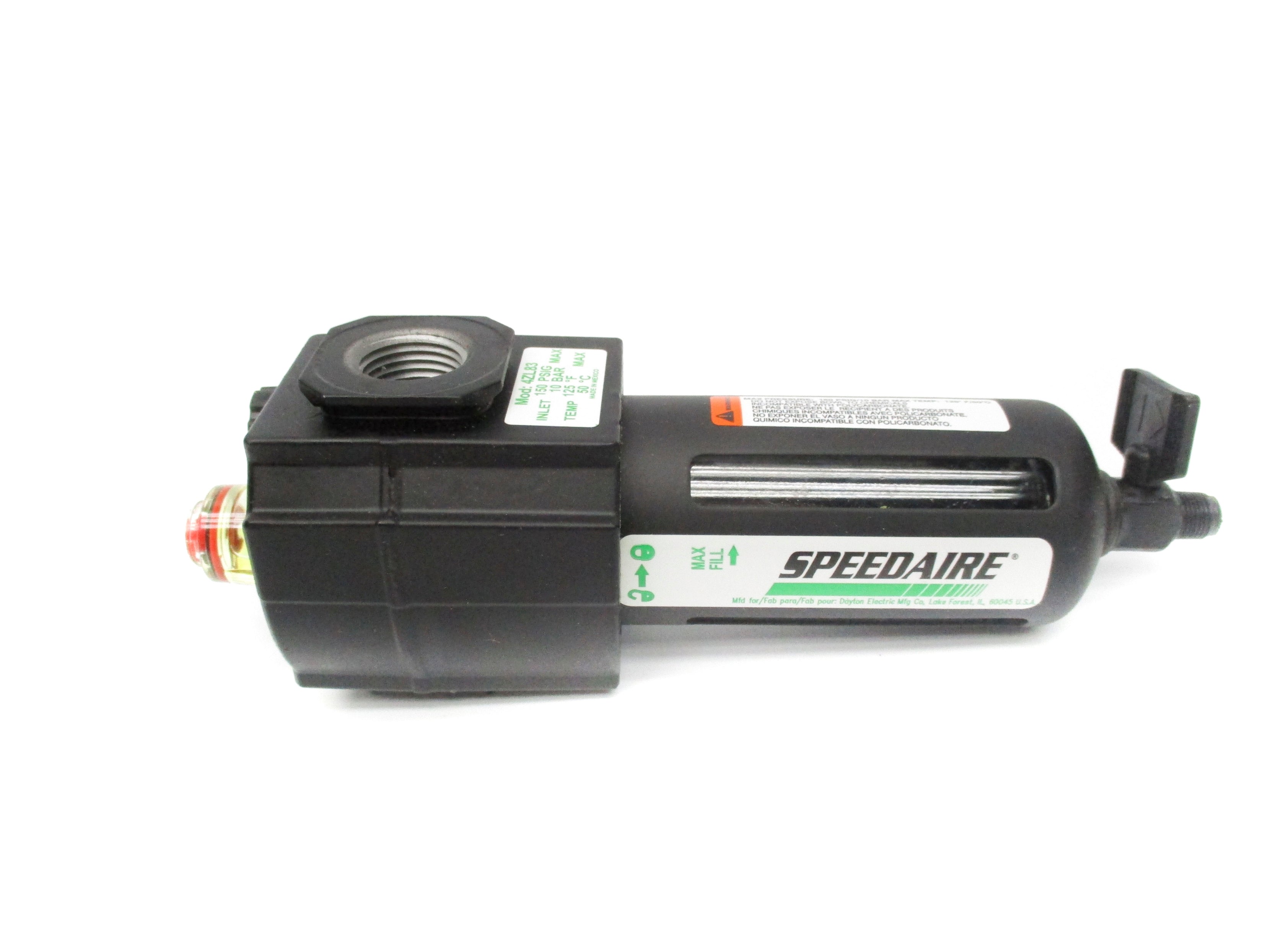 SPEEDAIRE 4ZL83 150PSI 1/2" NSMP