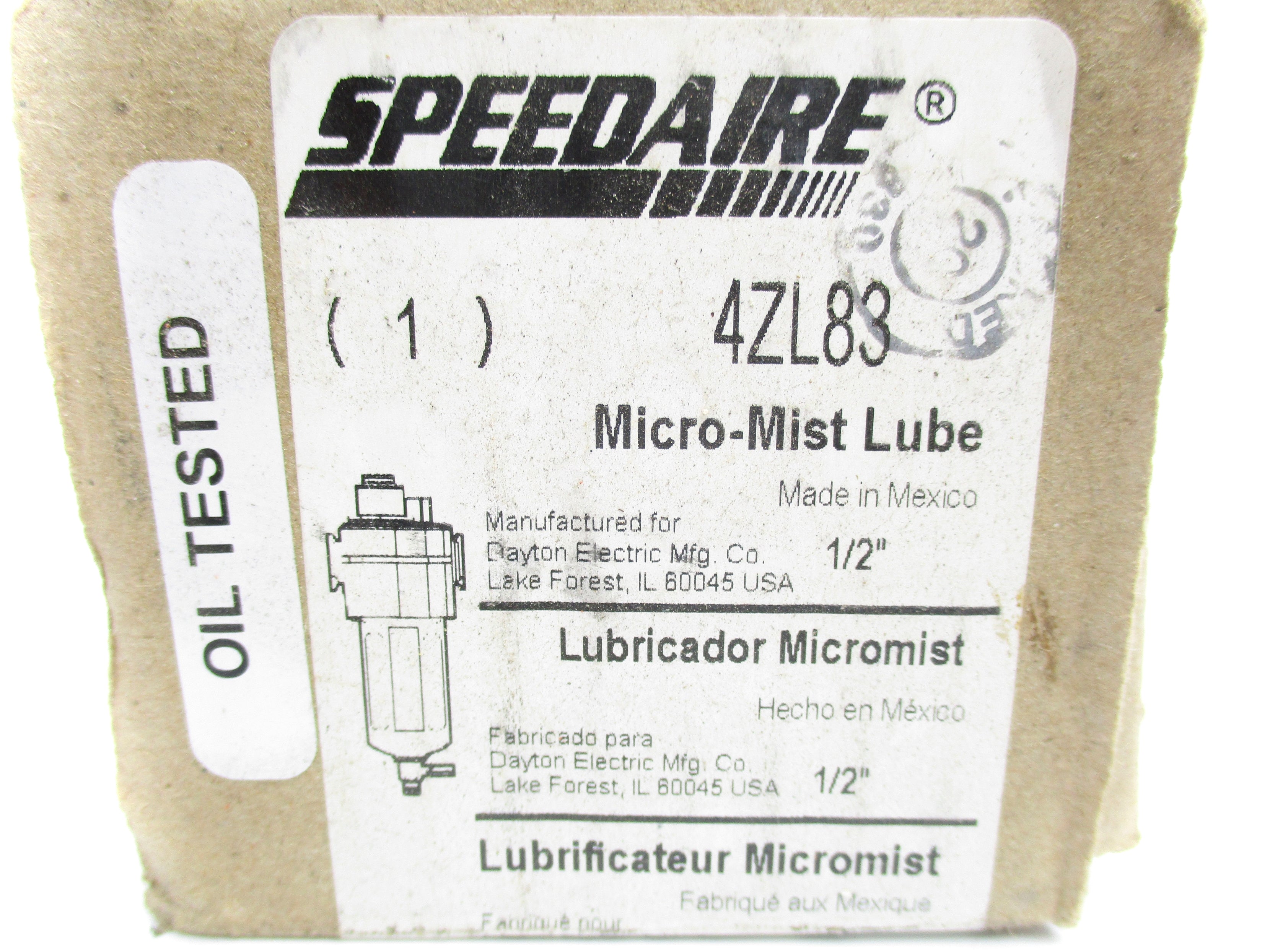 SPEEDAIRE 4ZL83 150PSI 1/2" NSMP