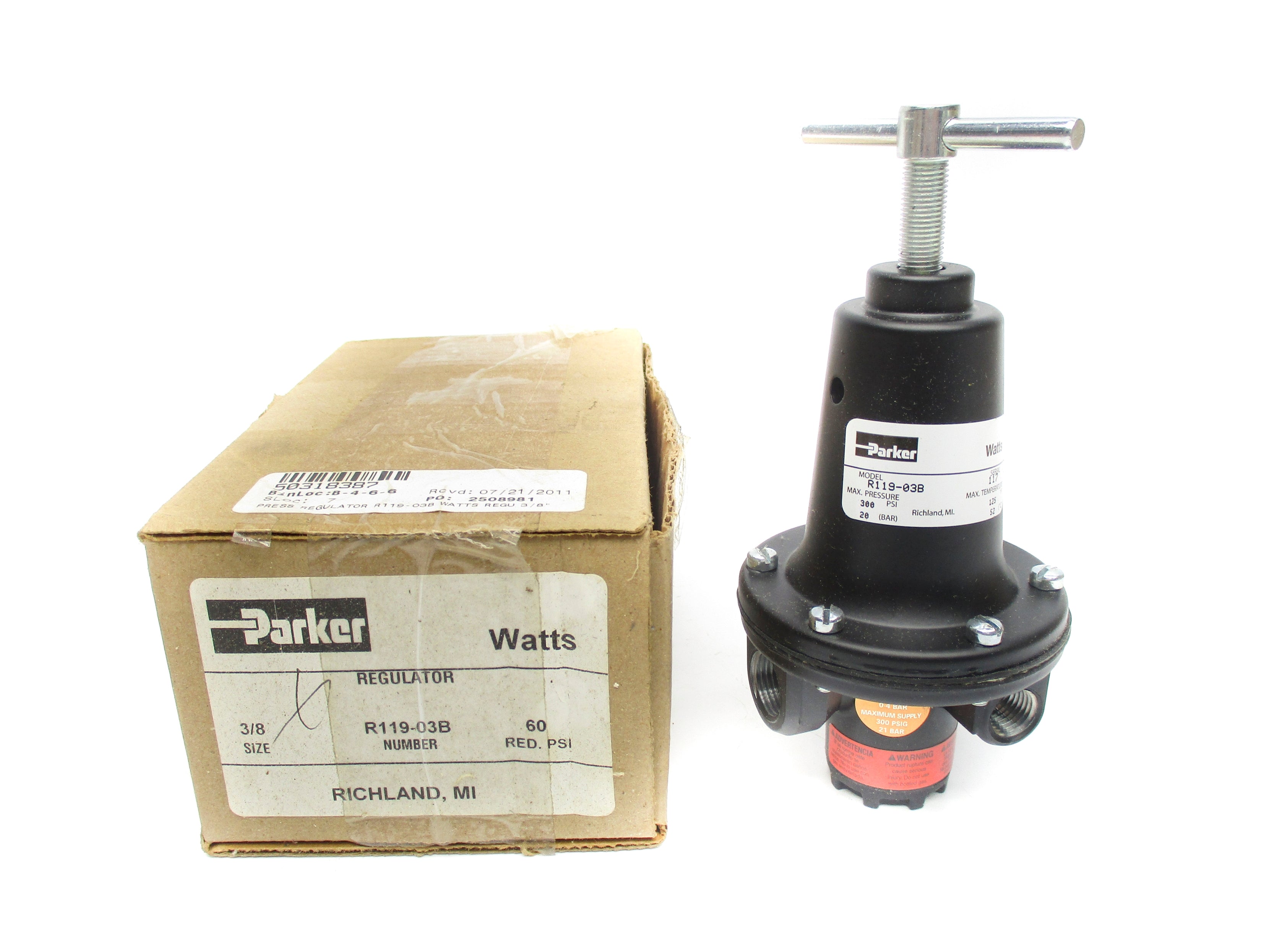 PARKER R119-03B 300PSI NSMP