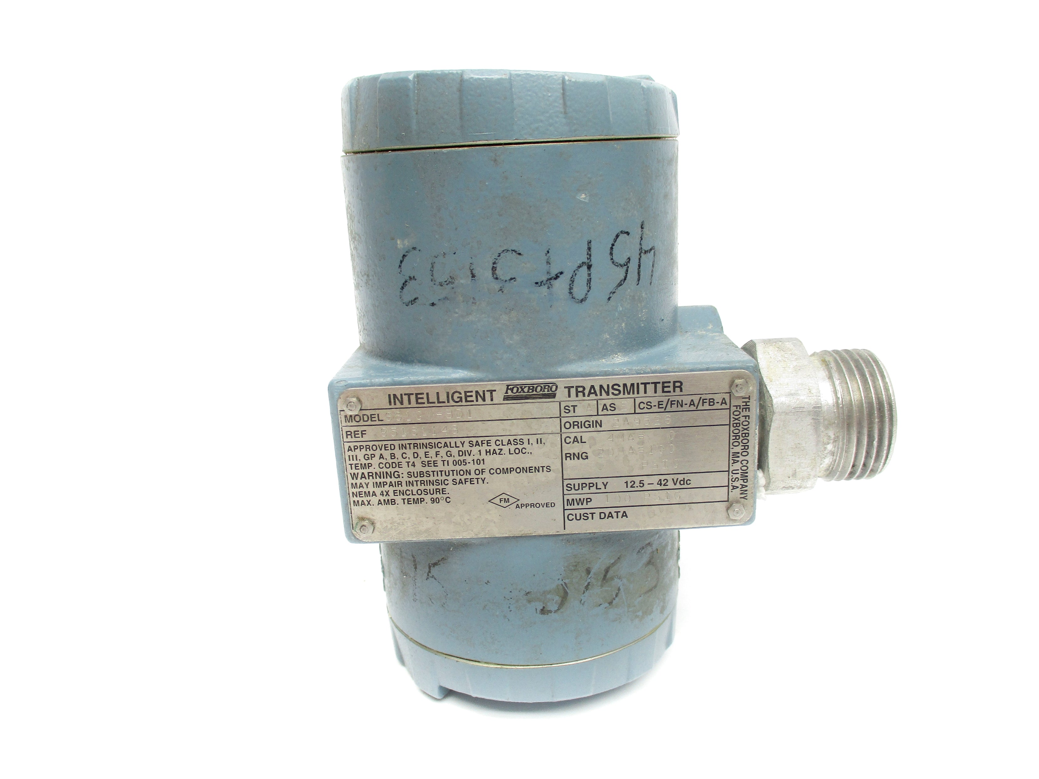 FOXBORO 861GM-BD1 100PSIG UNMP