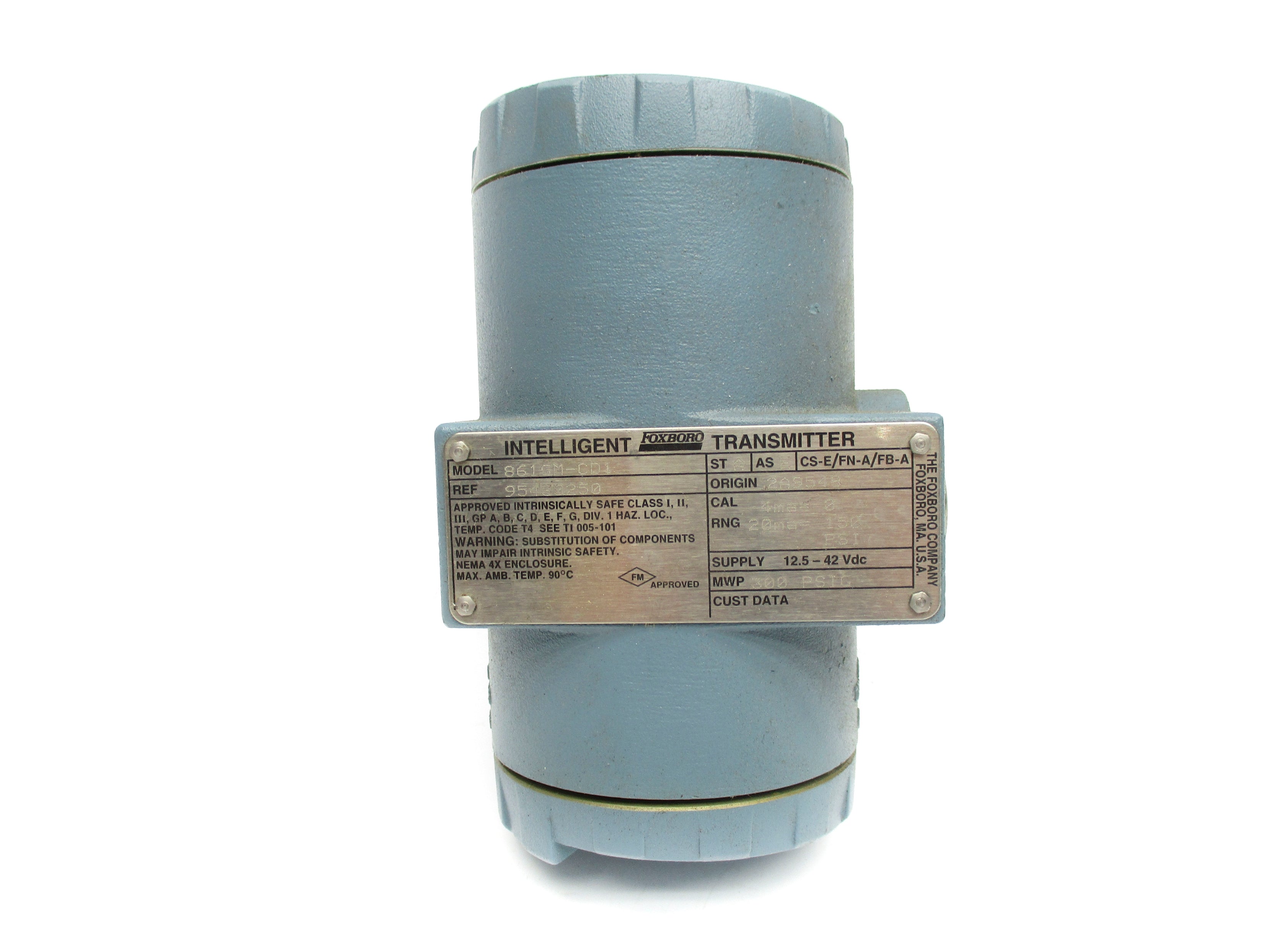 FOXBORO 861GM-CD1 300PSIG NSNP
