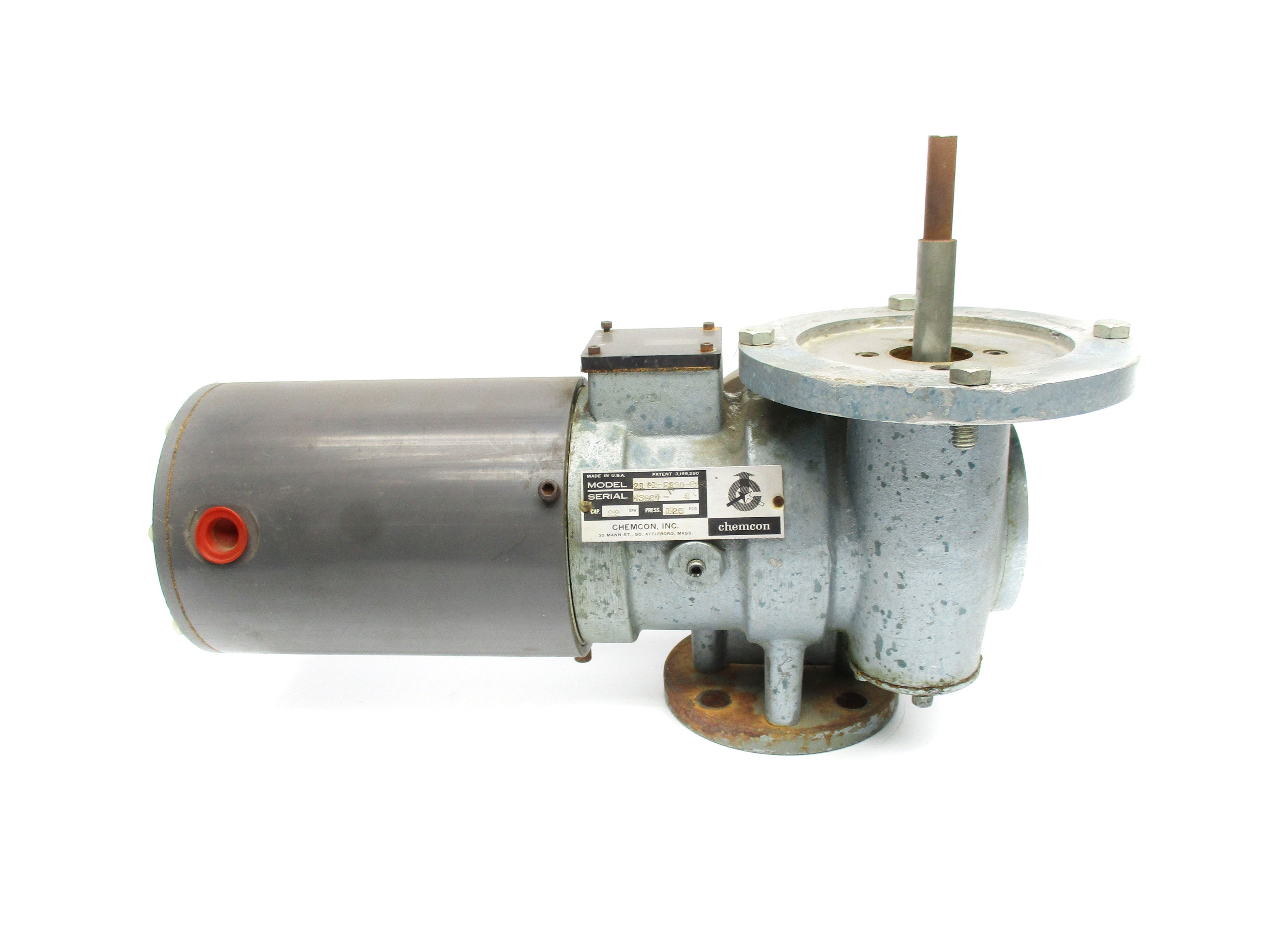 CHEMCON 21P1-E230-2231 125PSIG UNMP