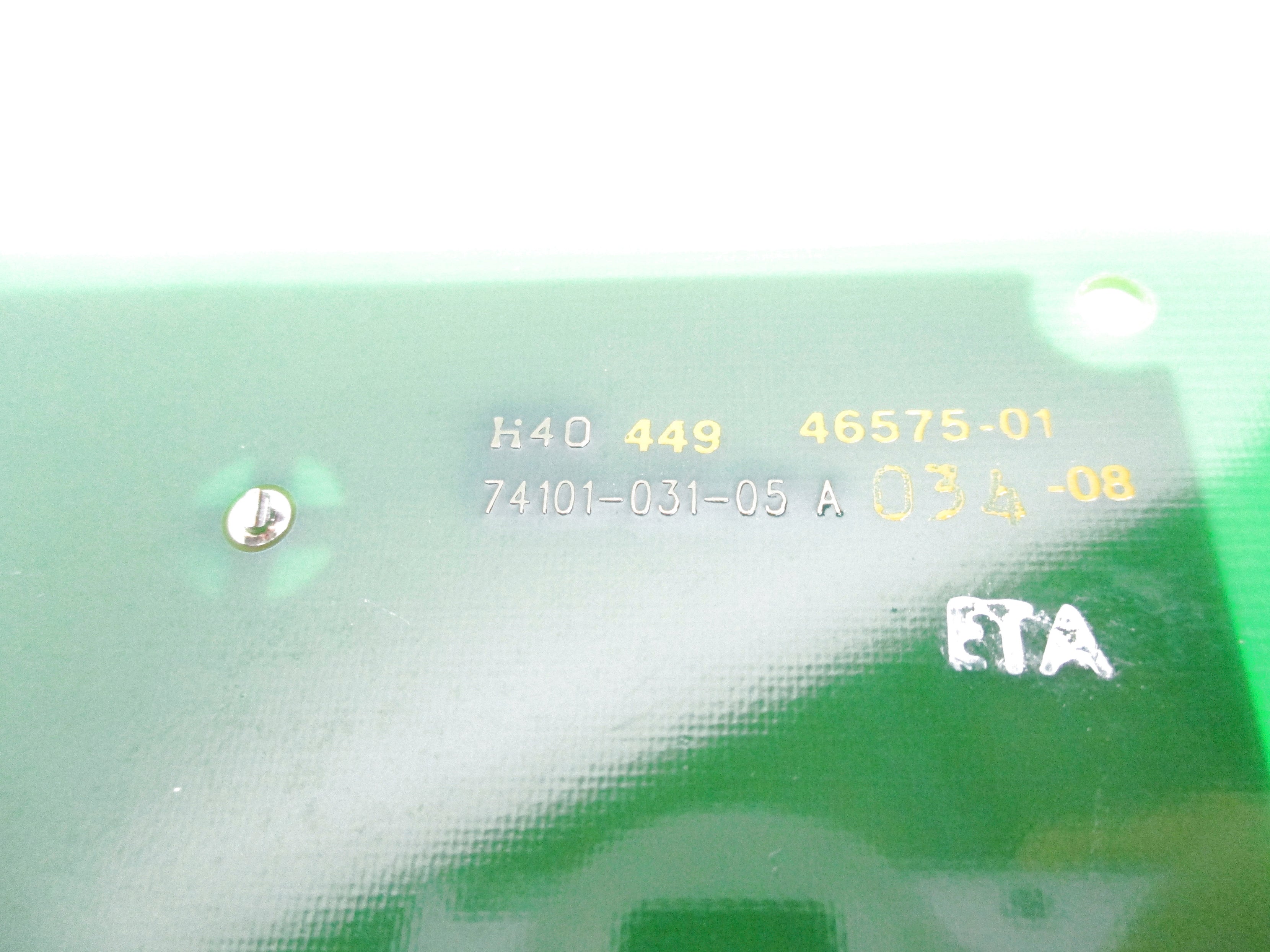 INDUSTRIAL SPARE PART 74101-032-51 REV. A NSNP