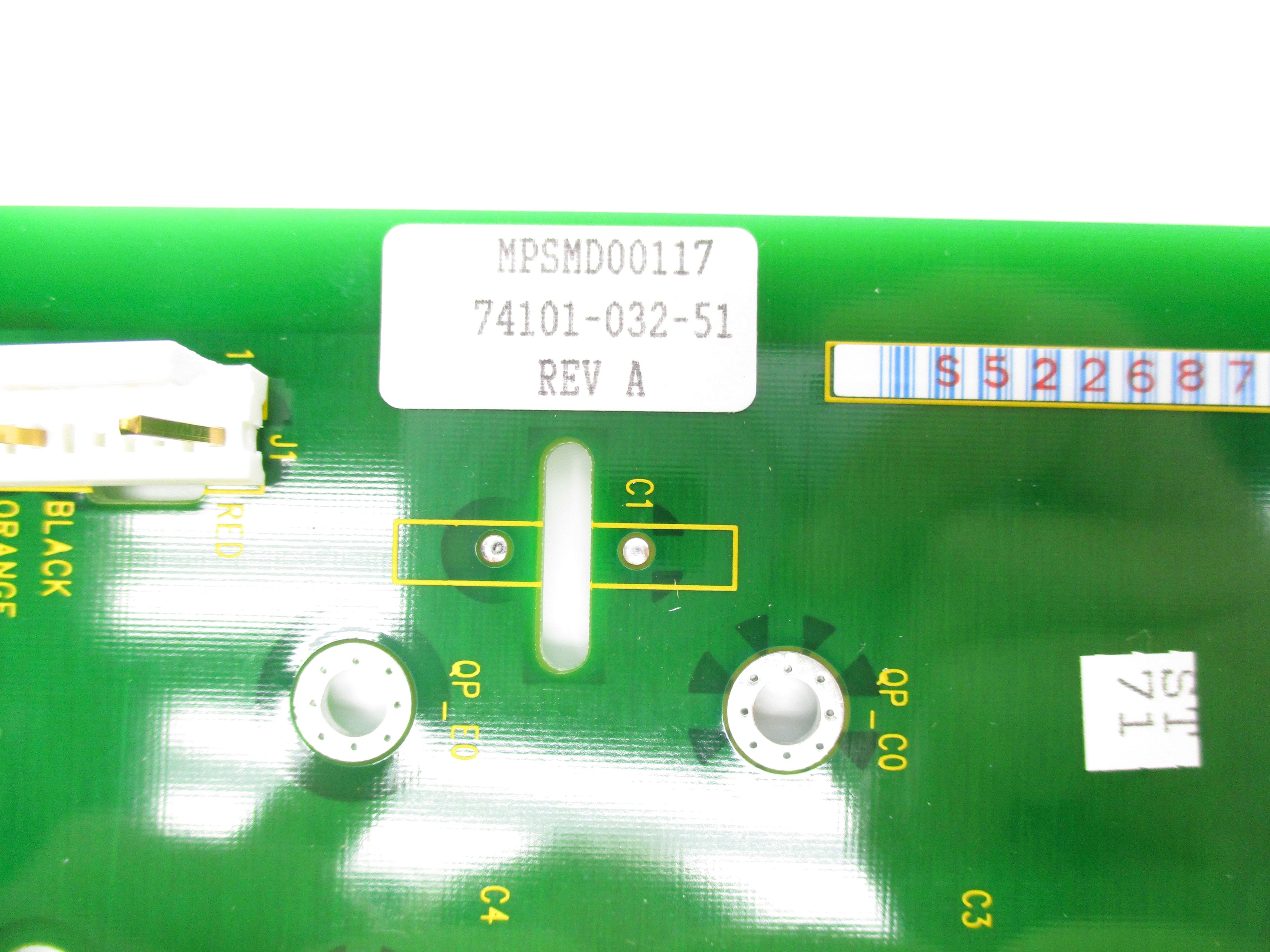 INDUSTRIAL SPARE PART 74101-032-51 REV. A NSNP