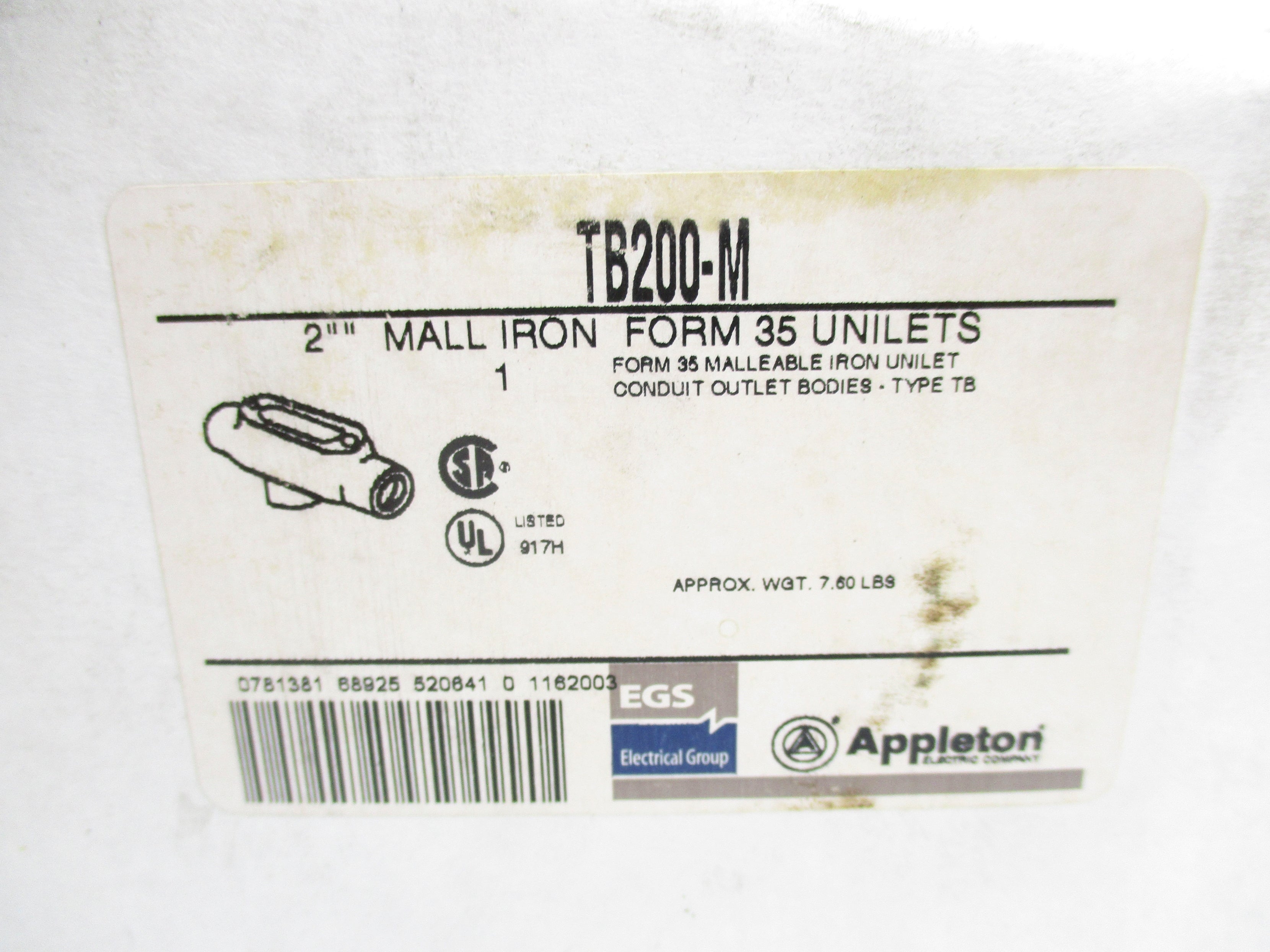 APPLETON TB200-M NSMP