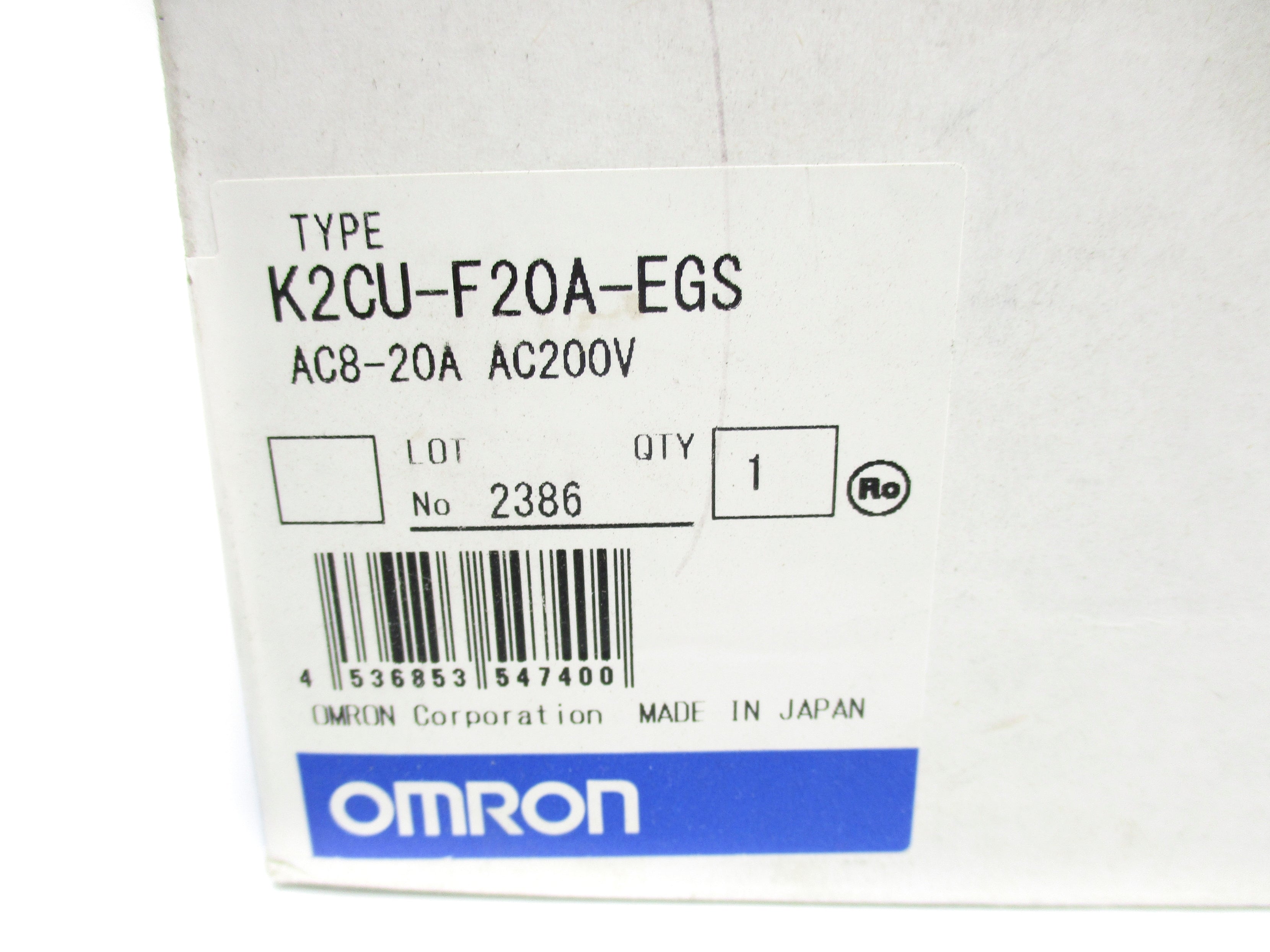 OMRON K2CU-F20A-EGS NSMP