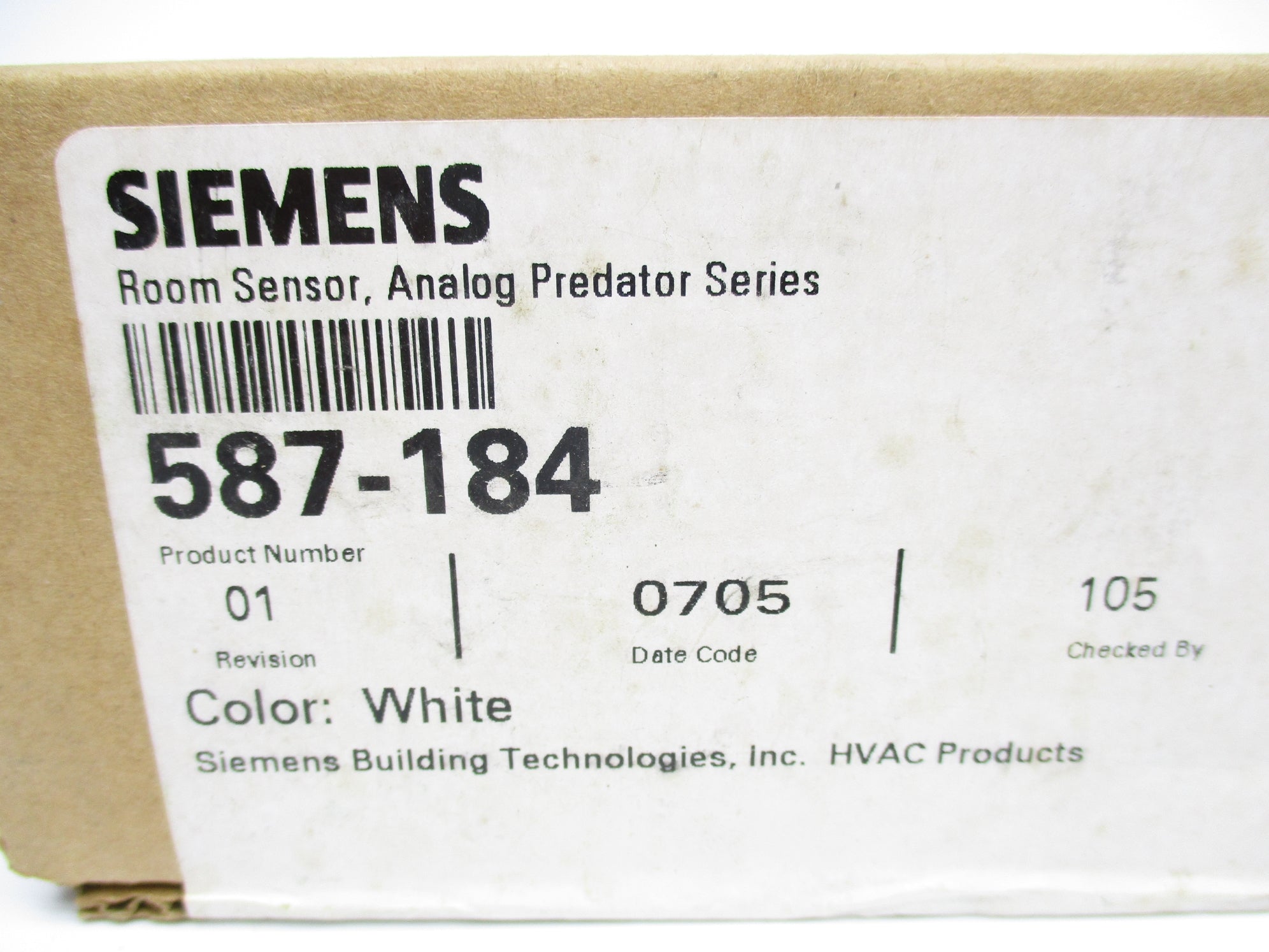 SIEMENS 587-184 NSFS