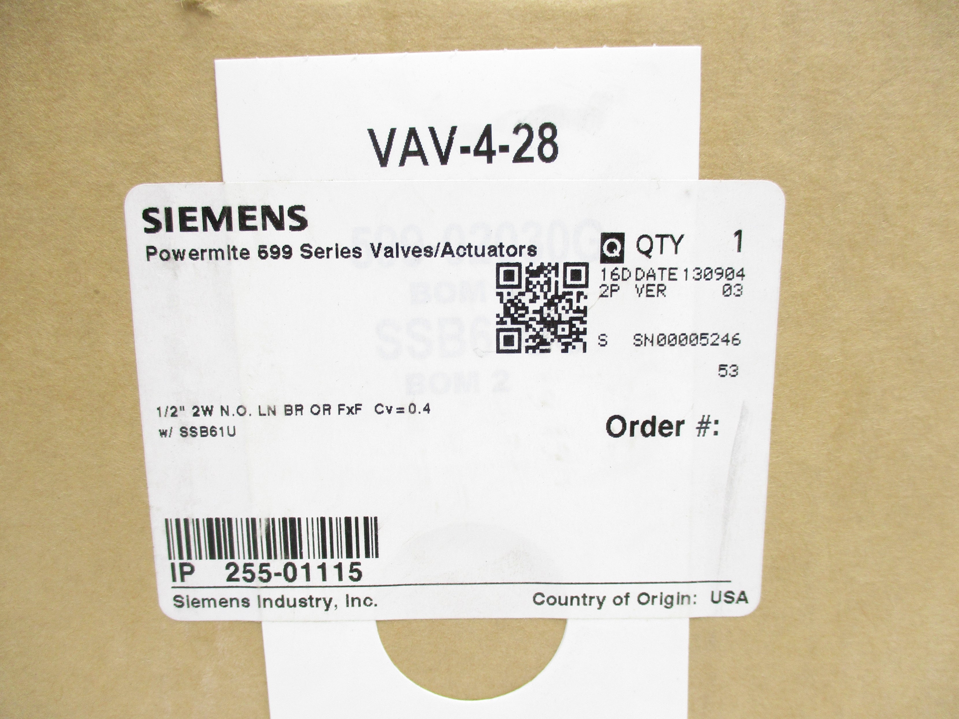 SIEMENS 255-01115 NSMP