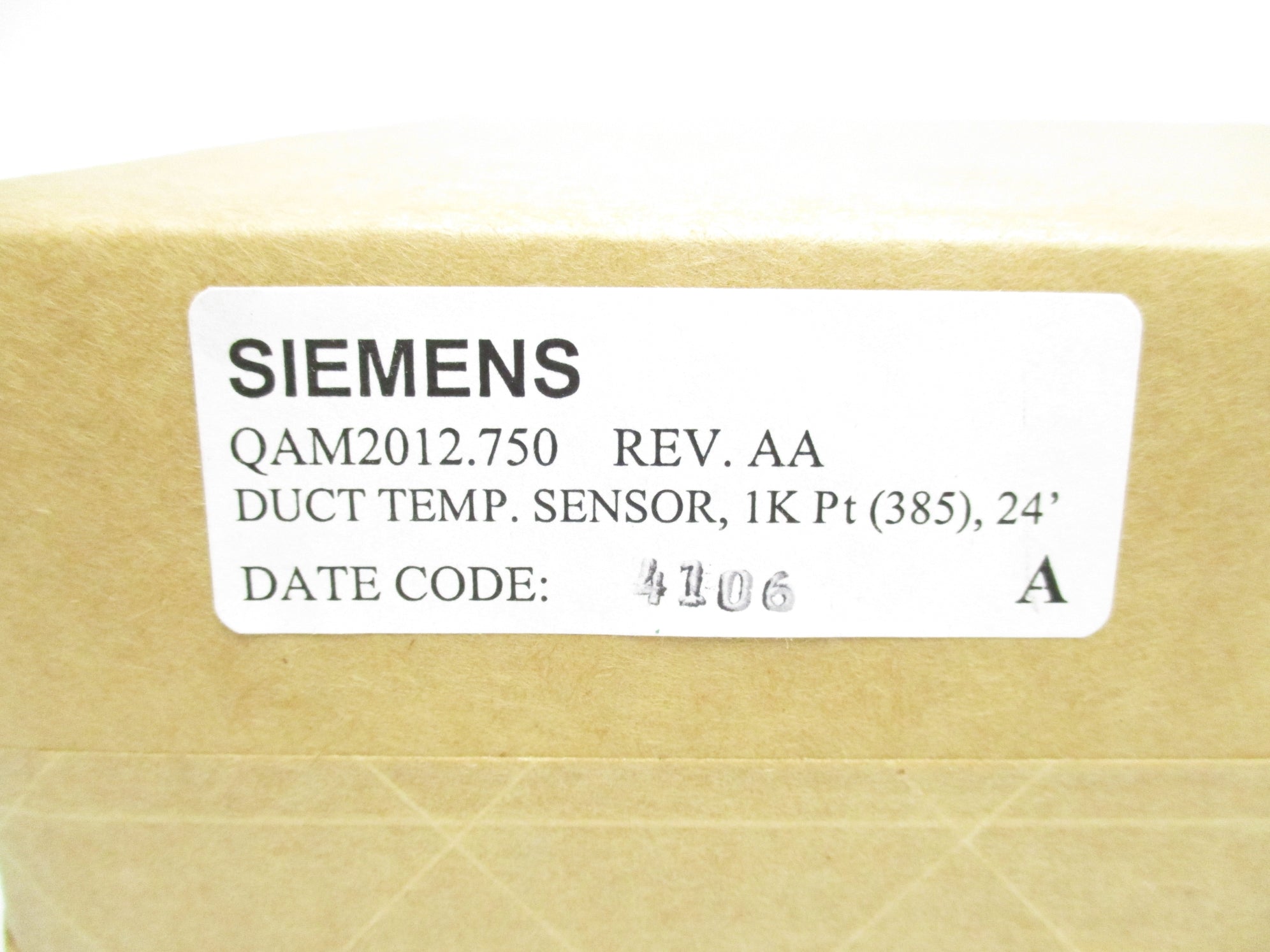 SIEMENS QAM2012.750 NSFS