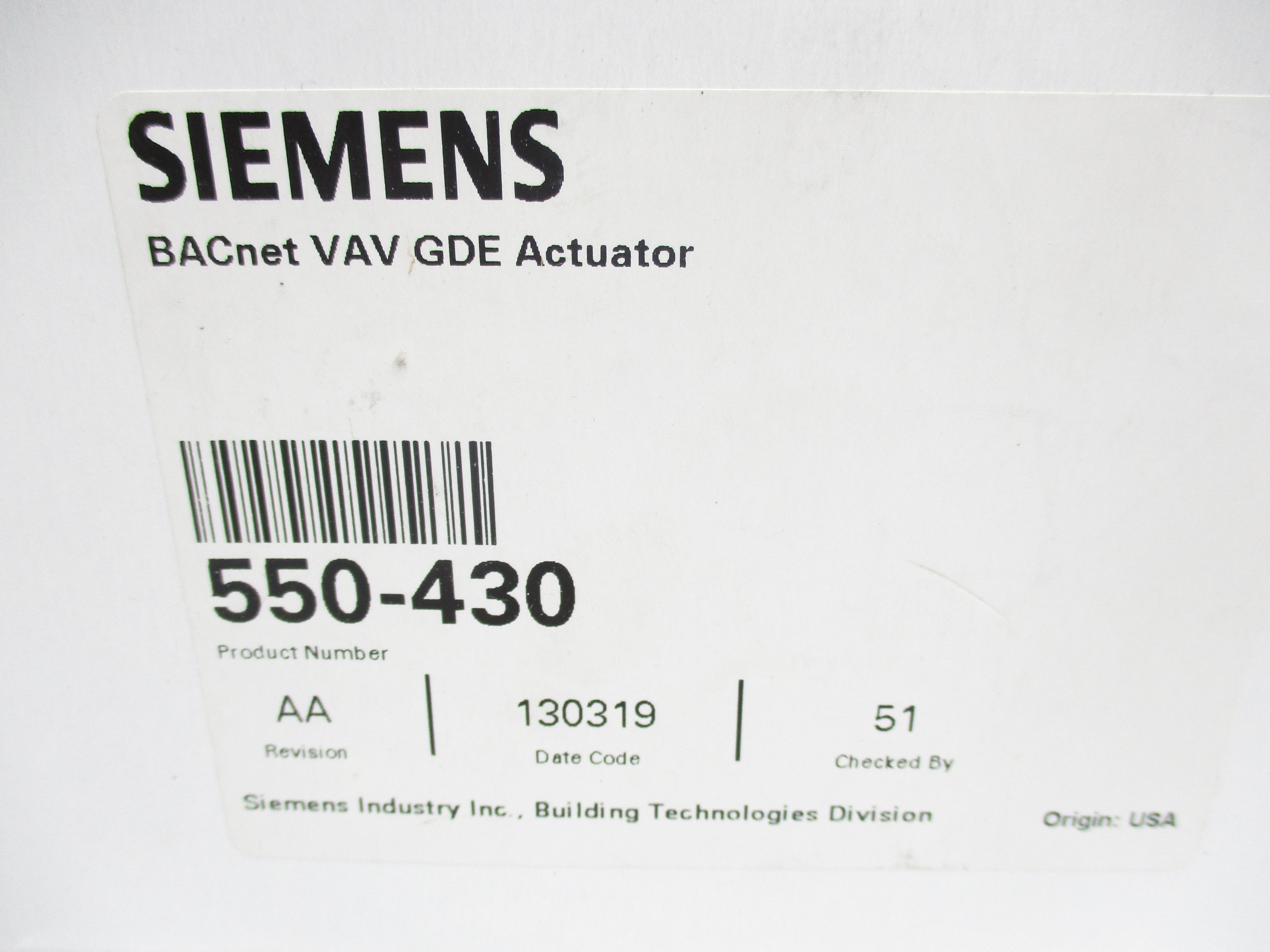 SIEMENS 550-430 NSMP