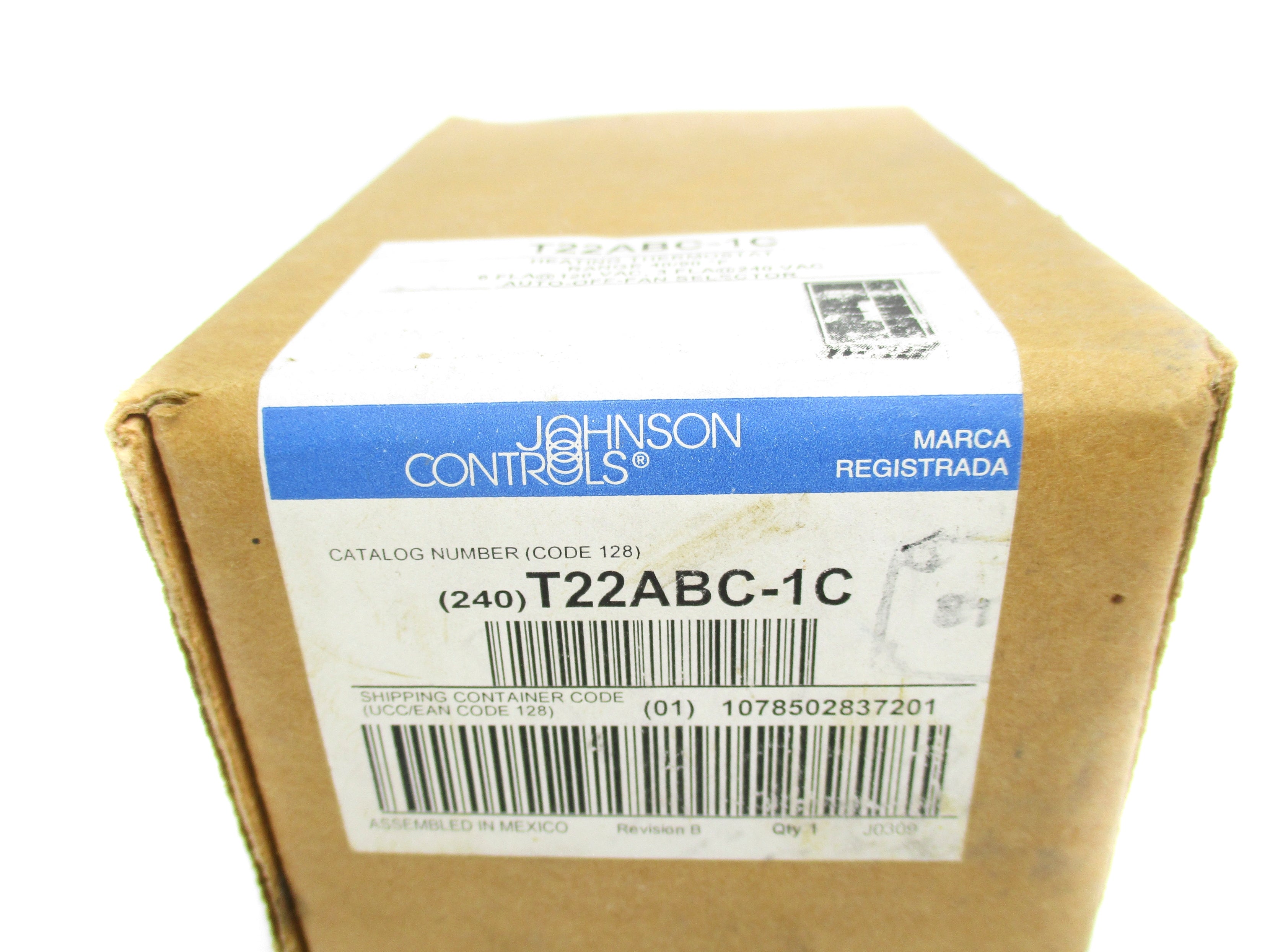 JOHNSON CONTROLS T22ABC-1C NSMP