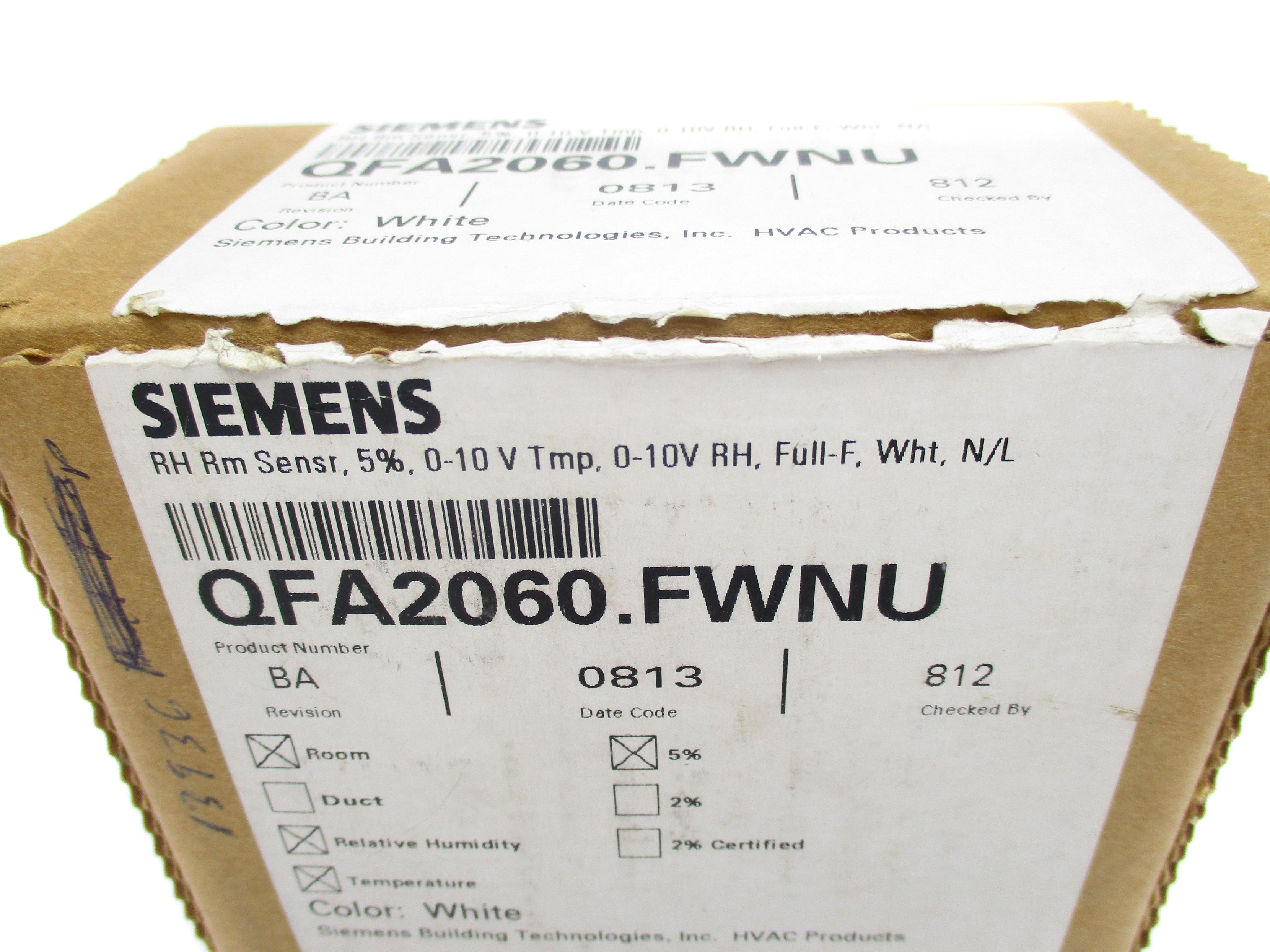 SIEMENS QFA2060.FWNU NSMP
