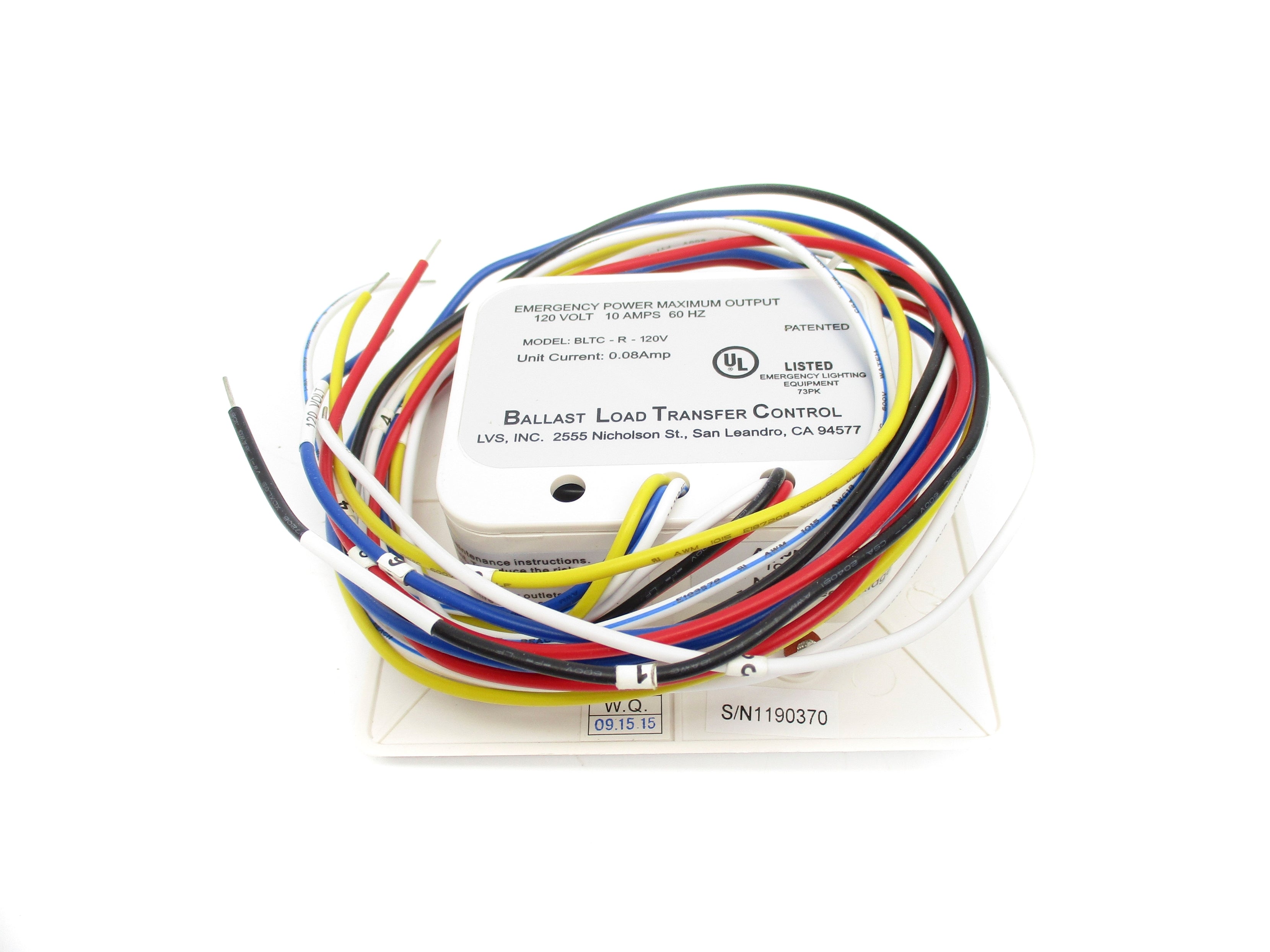 NINE 24 INC. BLTC-R-120V NSMP
