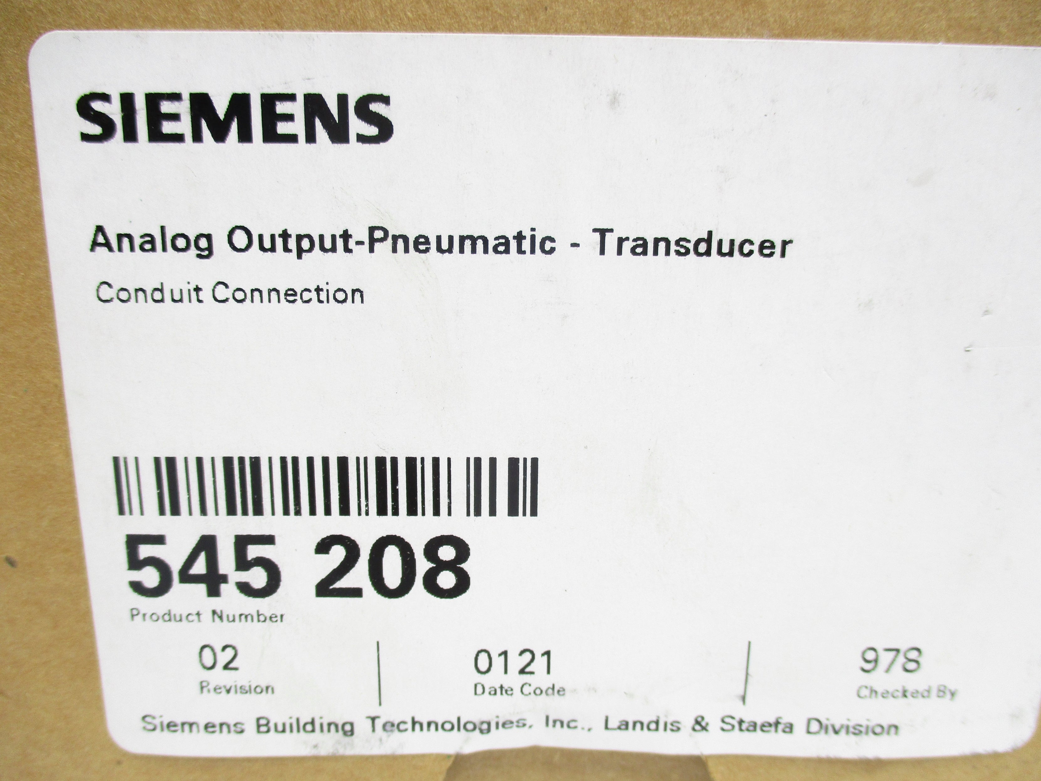 SIEMENS 545-208 NSMP