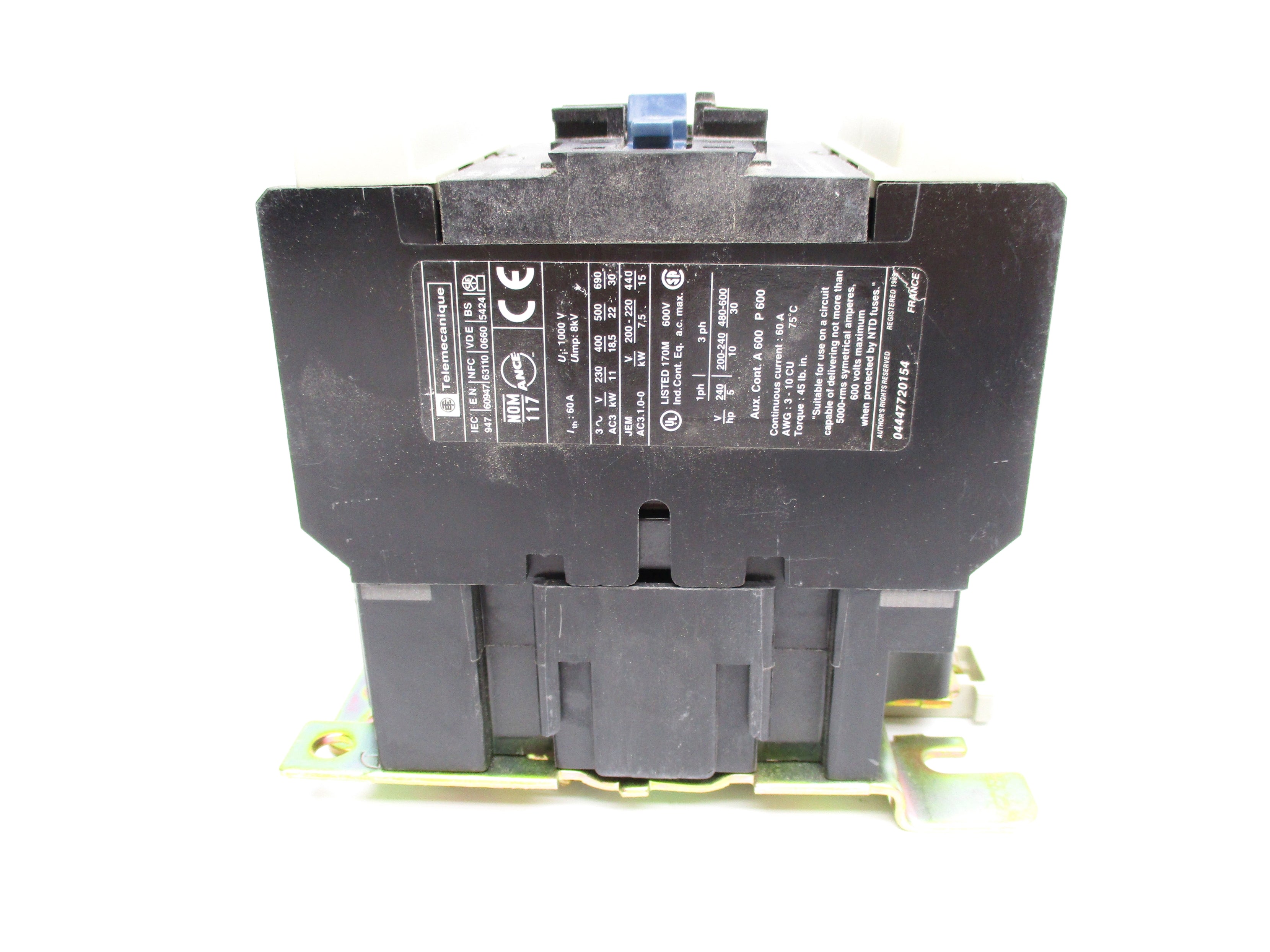 TELEMECANIQUE LC1D4011 120V NSNP