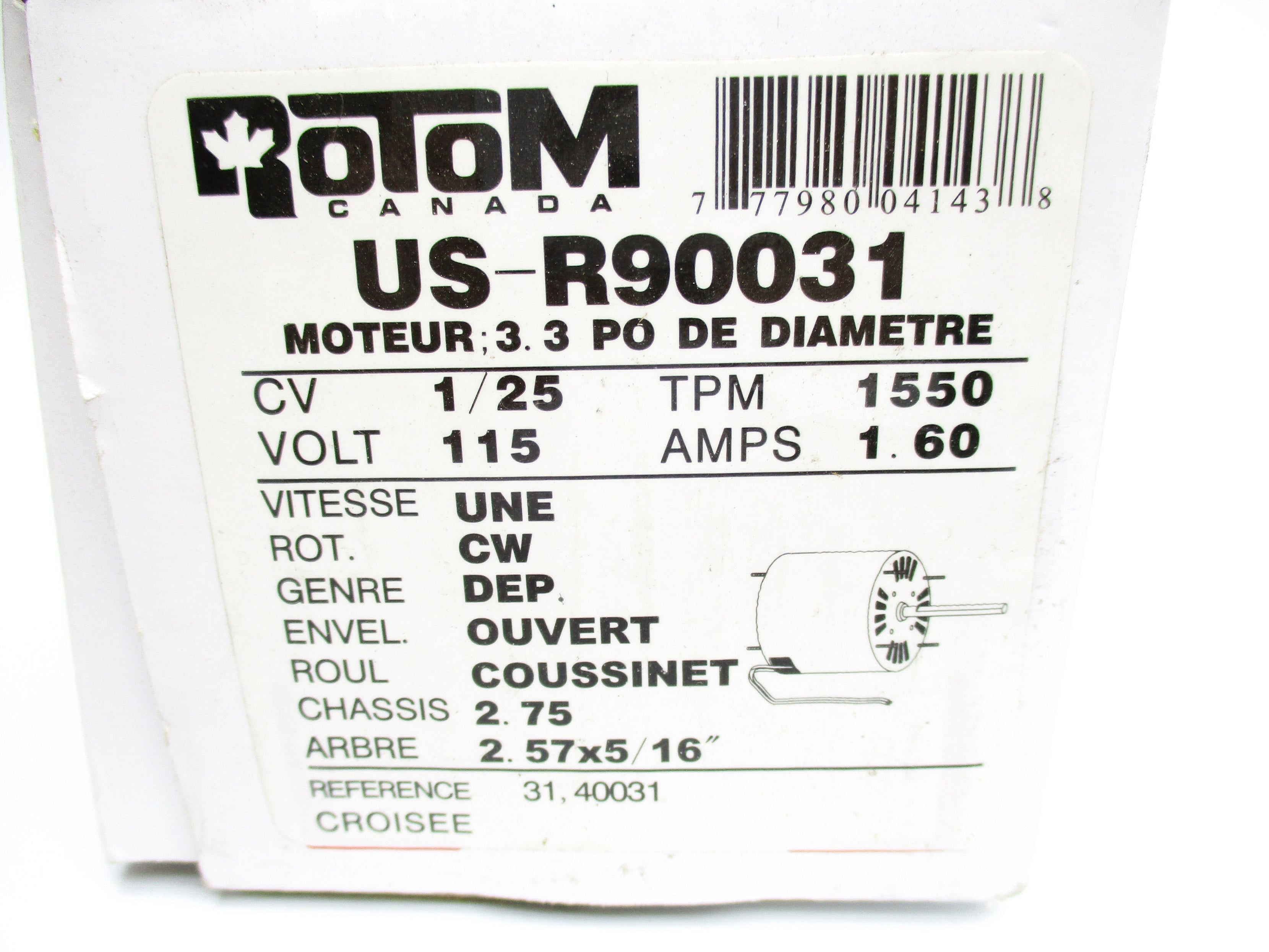 ROTOM US-R90031 NSMP