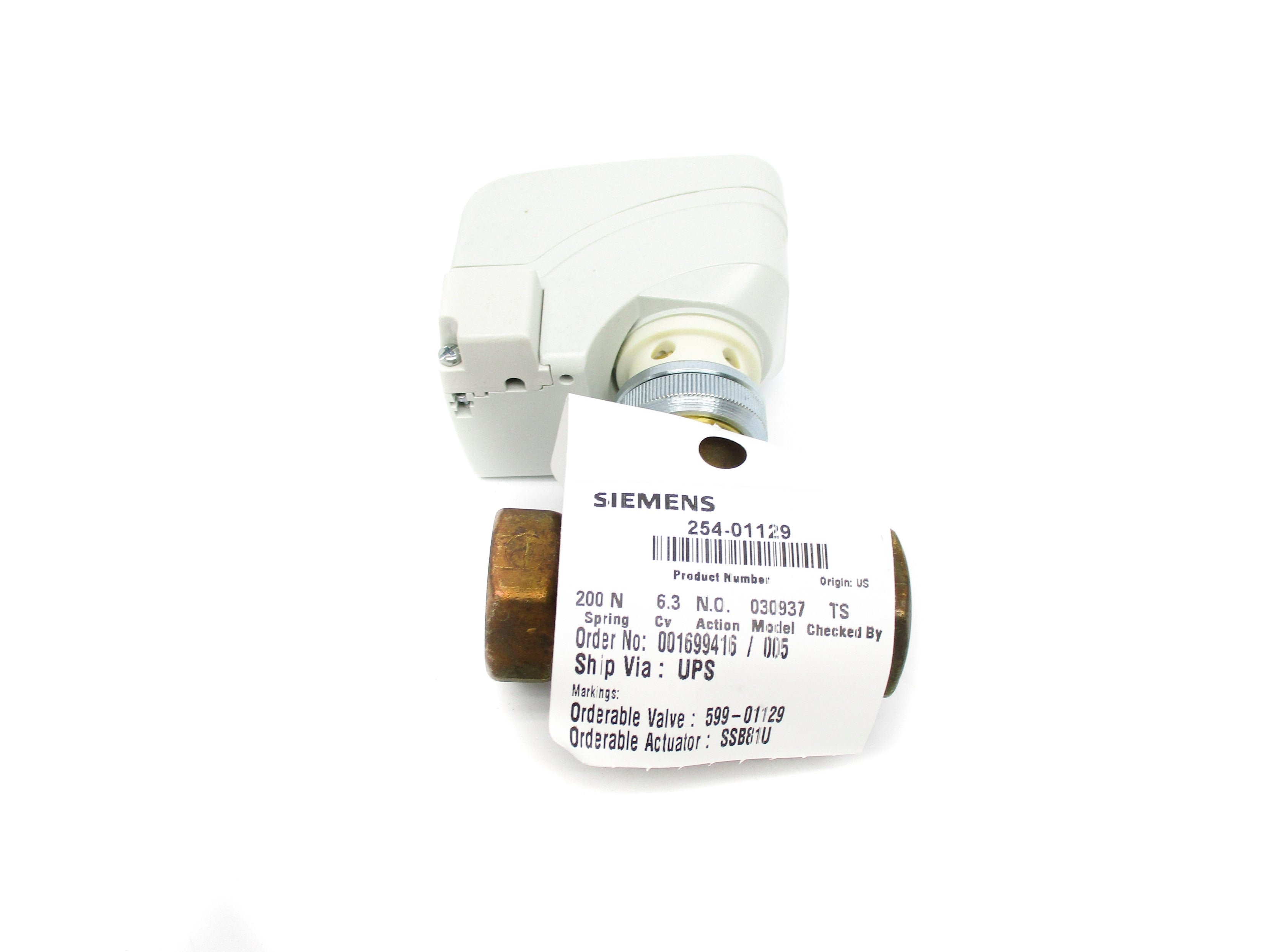 SIEMENS 254-01129 24VAC NSMP