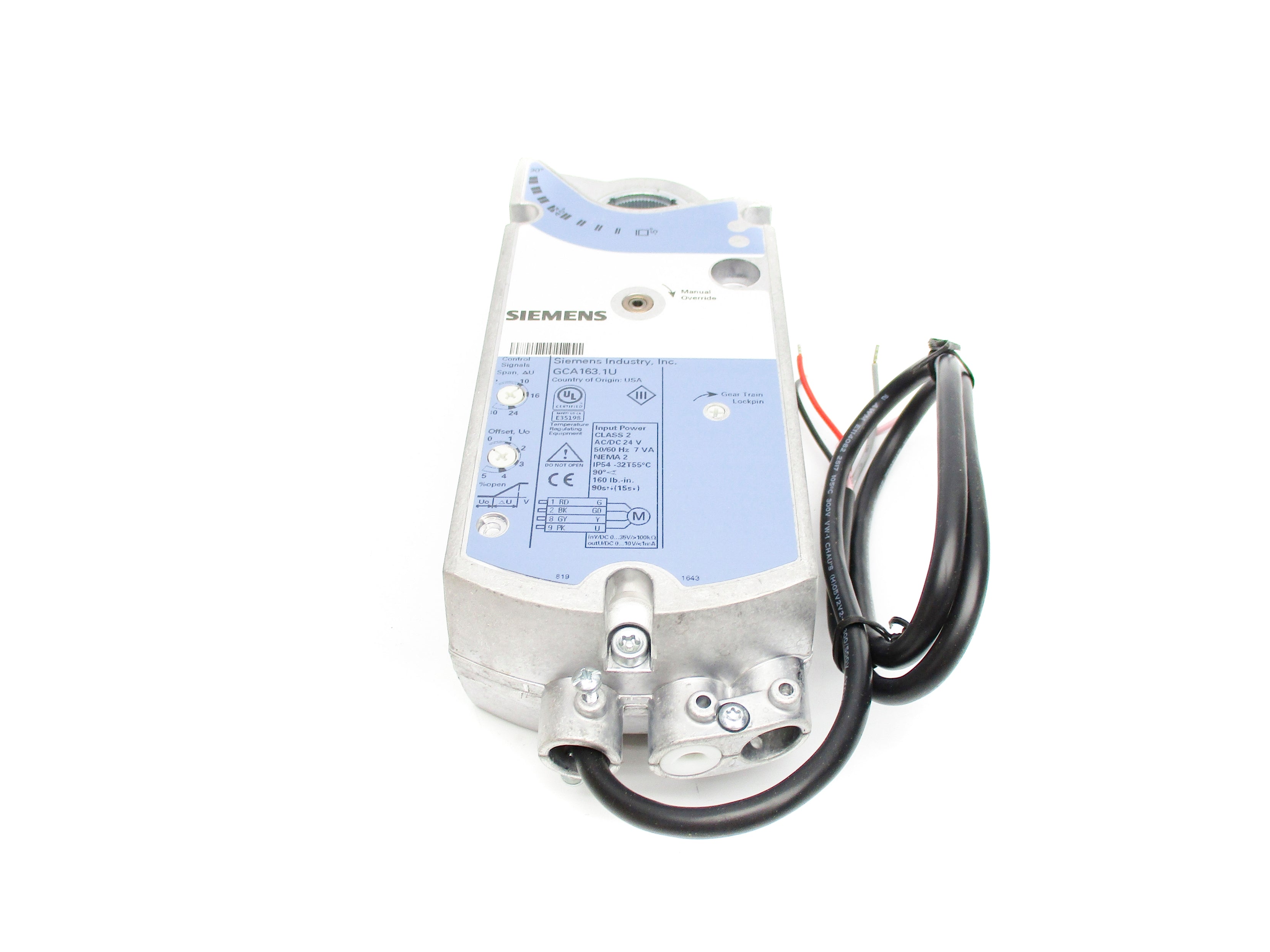 SIEMENS GCA163.1U NSMP