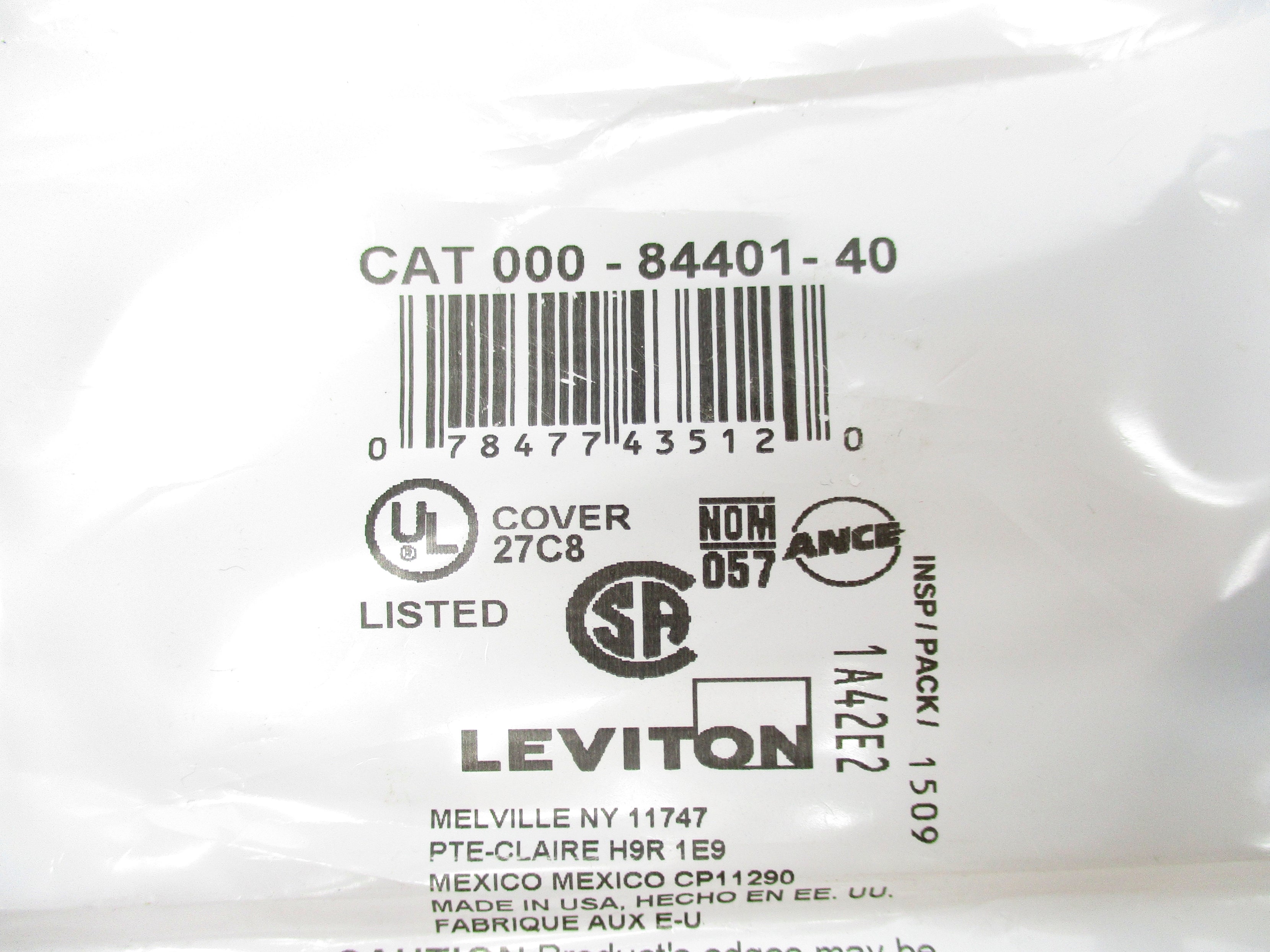 LEVITON 000-84401-40 NSMP